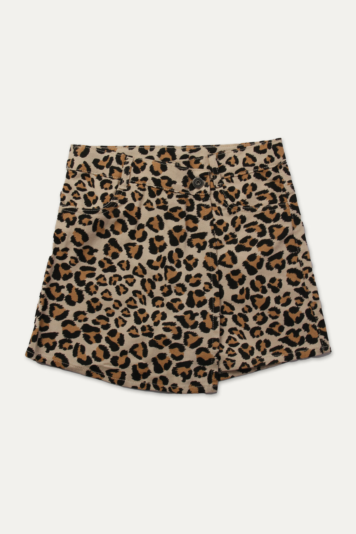 Funfair Kız Çocuk Leopar Desenli Şort Etek 2516311006.B.M0489