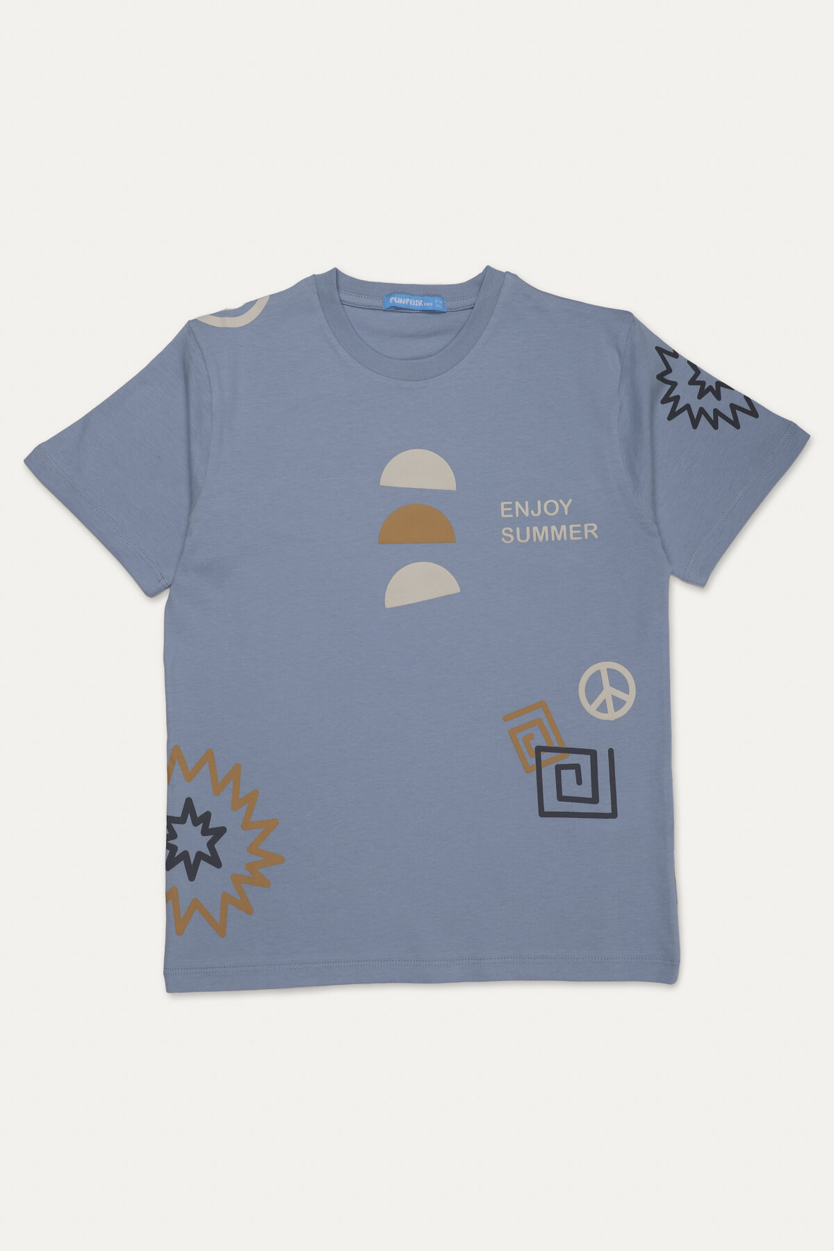 Funfair Erkek Çocuk Oversize Tişört 2516210058.M7676