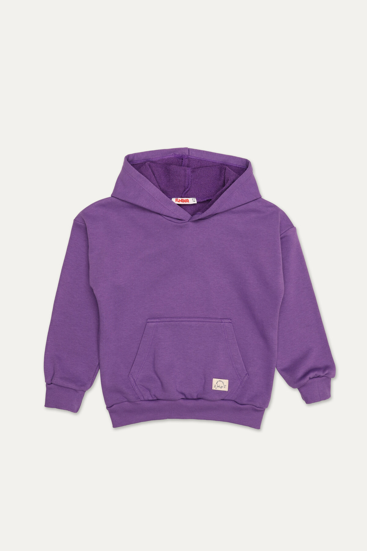 Funfair Kız Çocuk Basic Kapüşonlu Sweatshirt 2526325002.BK