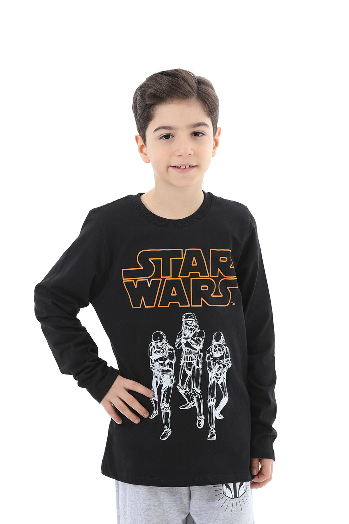 Star-Wars © Disney Funfair Erkek Çocuk Uzun Kollu Tişört 252OZSW-1001