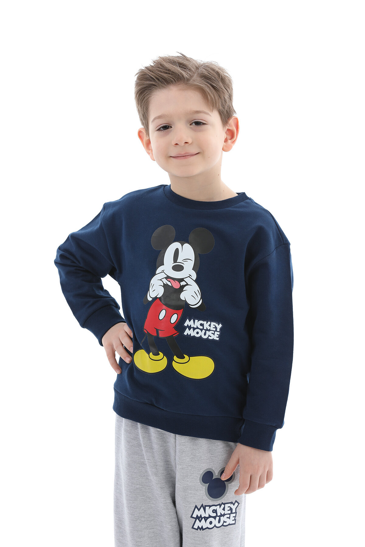 Mickey Mouse © Disney Funfair Erkek Çocuk Sweatshirt 252OZMK-1006