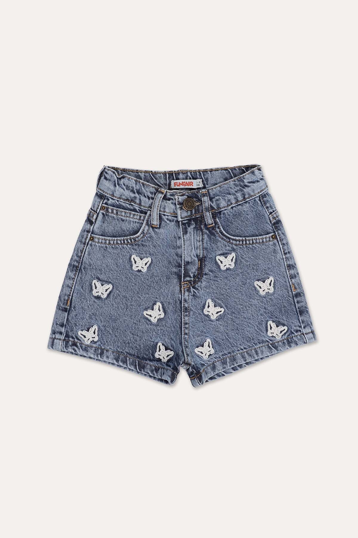 Funfair Kız Çocuk Kot Şort 2616314003.JK.4593