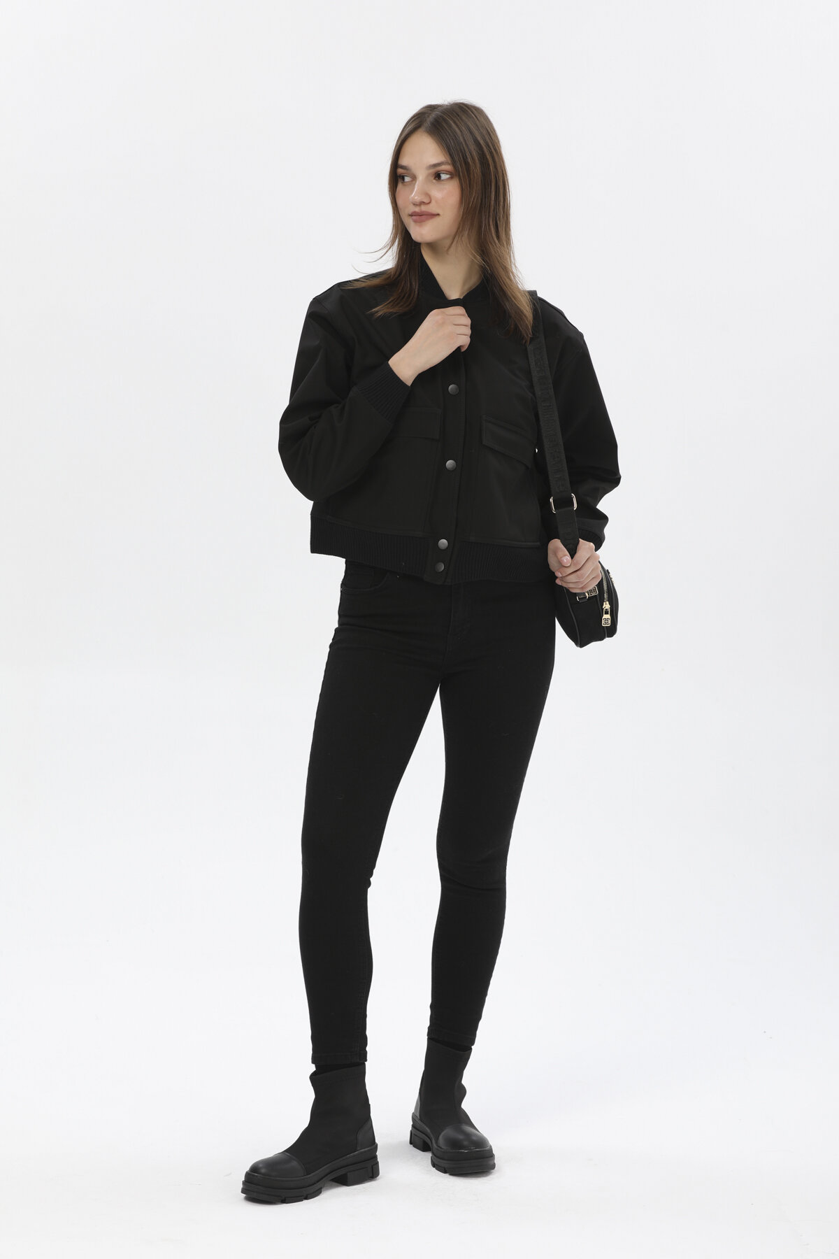 Shefame Kadın Bomber Ceket 2324BK102522