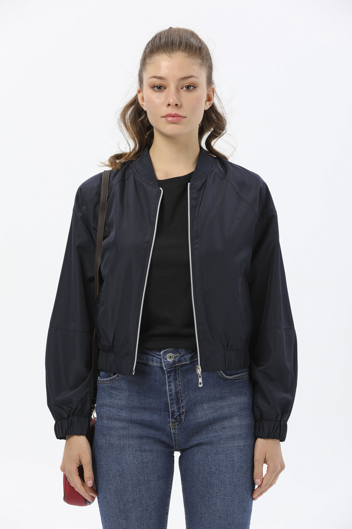 First Company Denim Kadın Bomber Ceket 2414BS112711