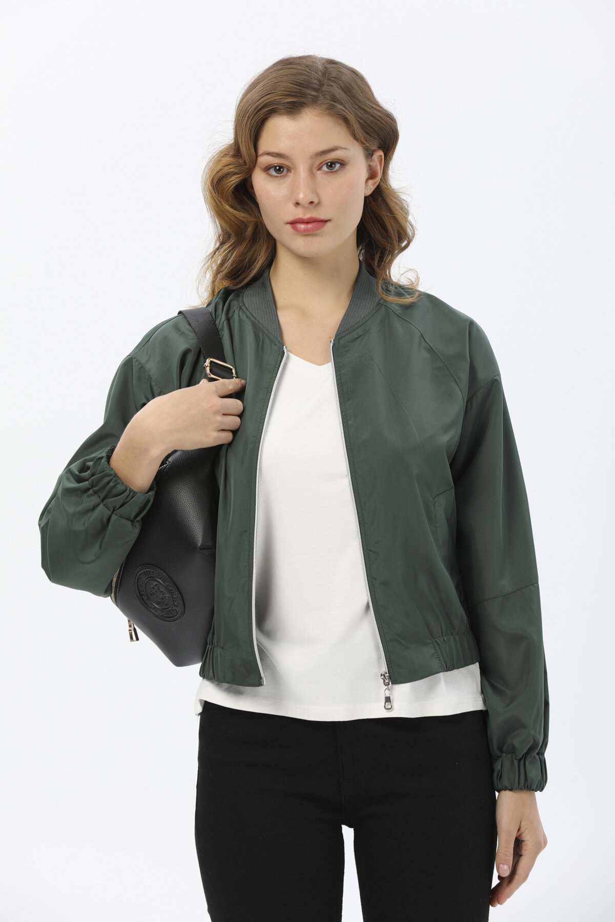 First Company Denim Kadın Bomber Ceket 2414BS112711