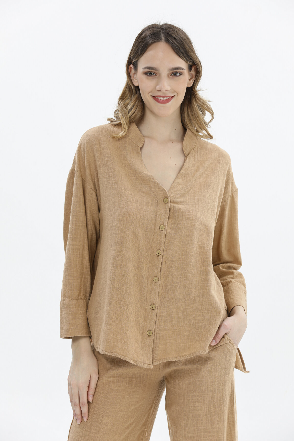 Shefame Kadın Gömlek 2414BK108999