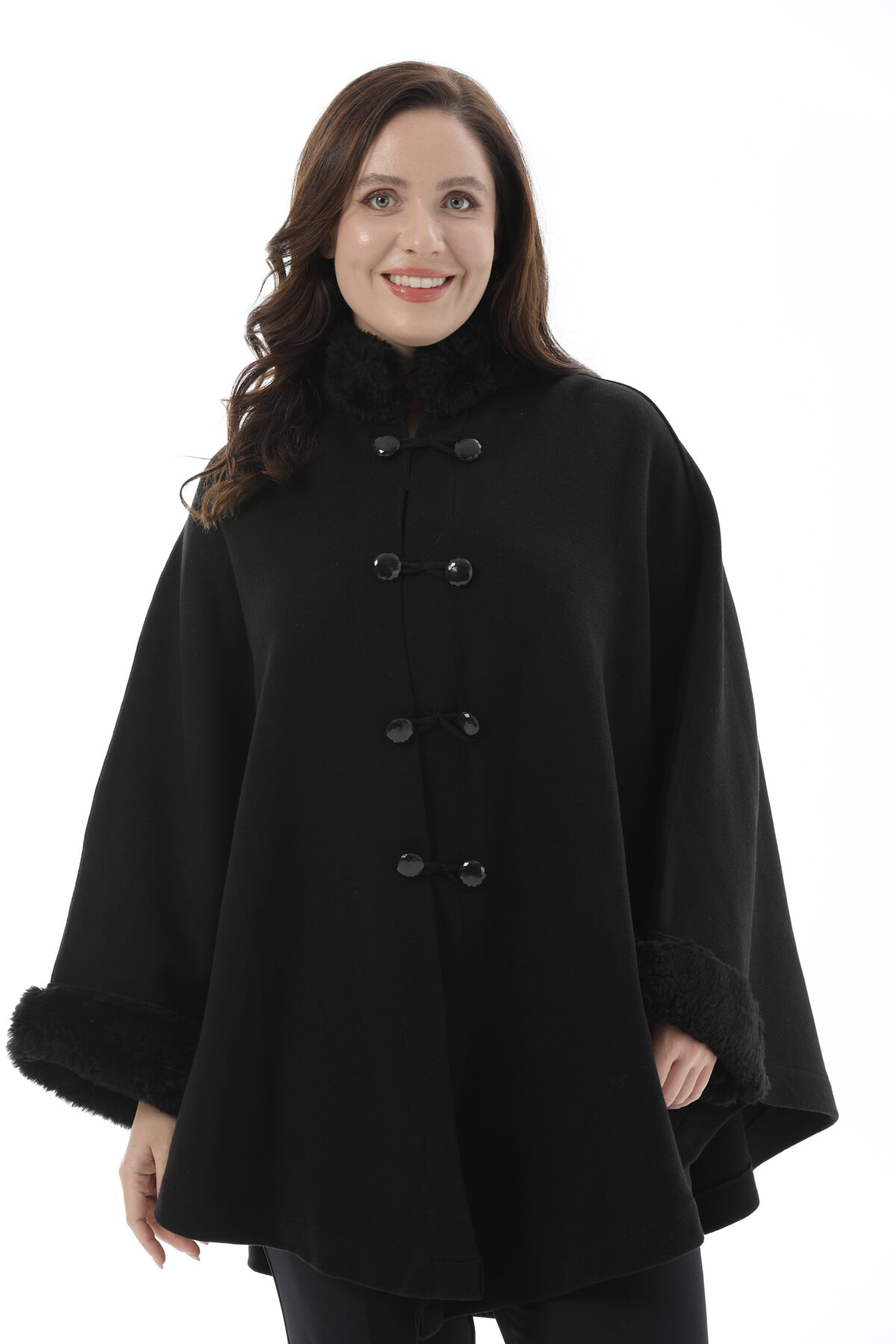 Shefame Kadın Panço 2424BK400220