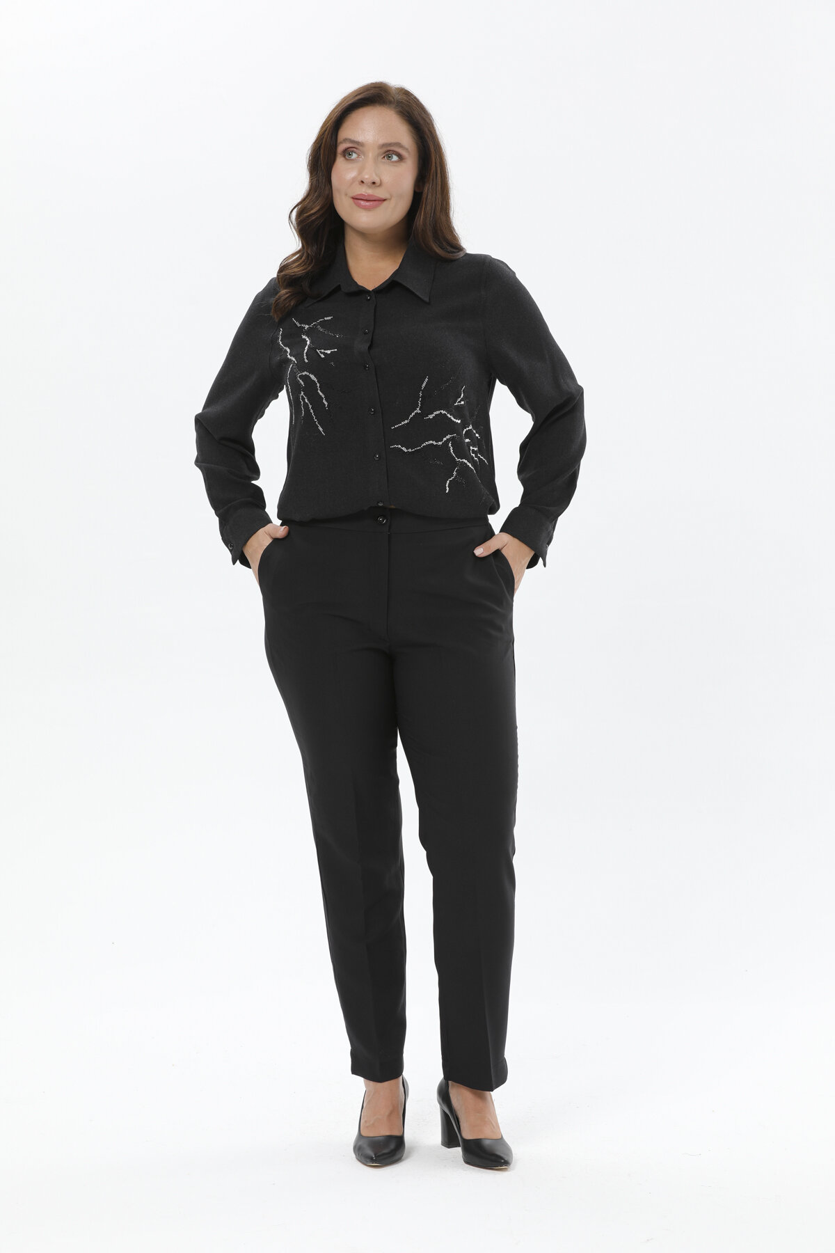 Shefame Kadın Pantolon 2424BK104699