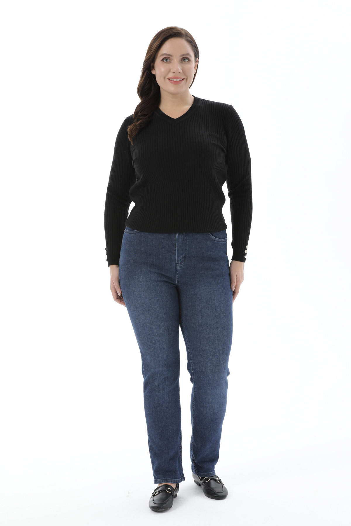 Shefame Kadın Kot Pantolon 2424BK104494