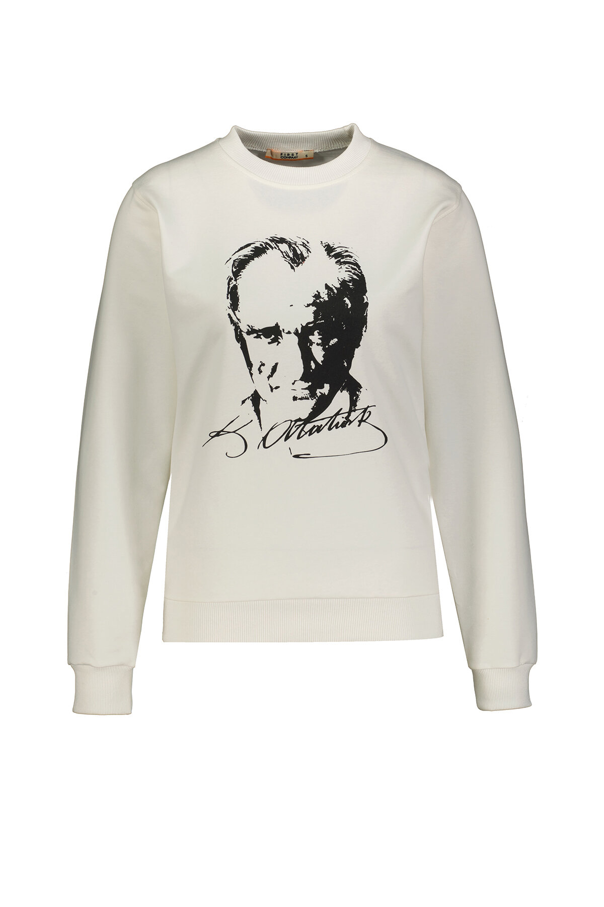 First Company Kadın Atatürk Baskılı Sweatshirt 2424BS1301181