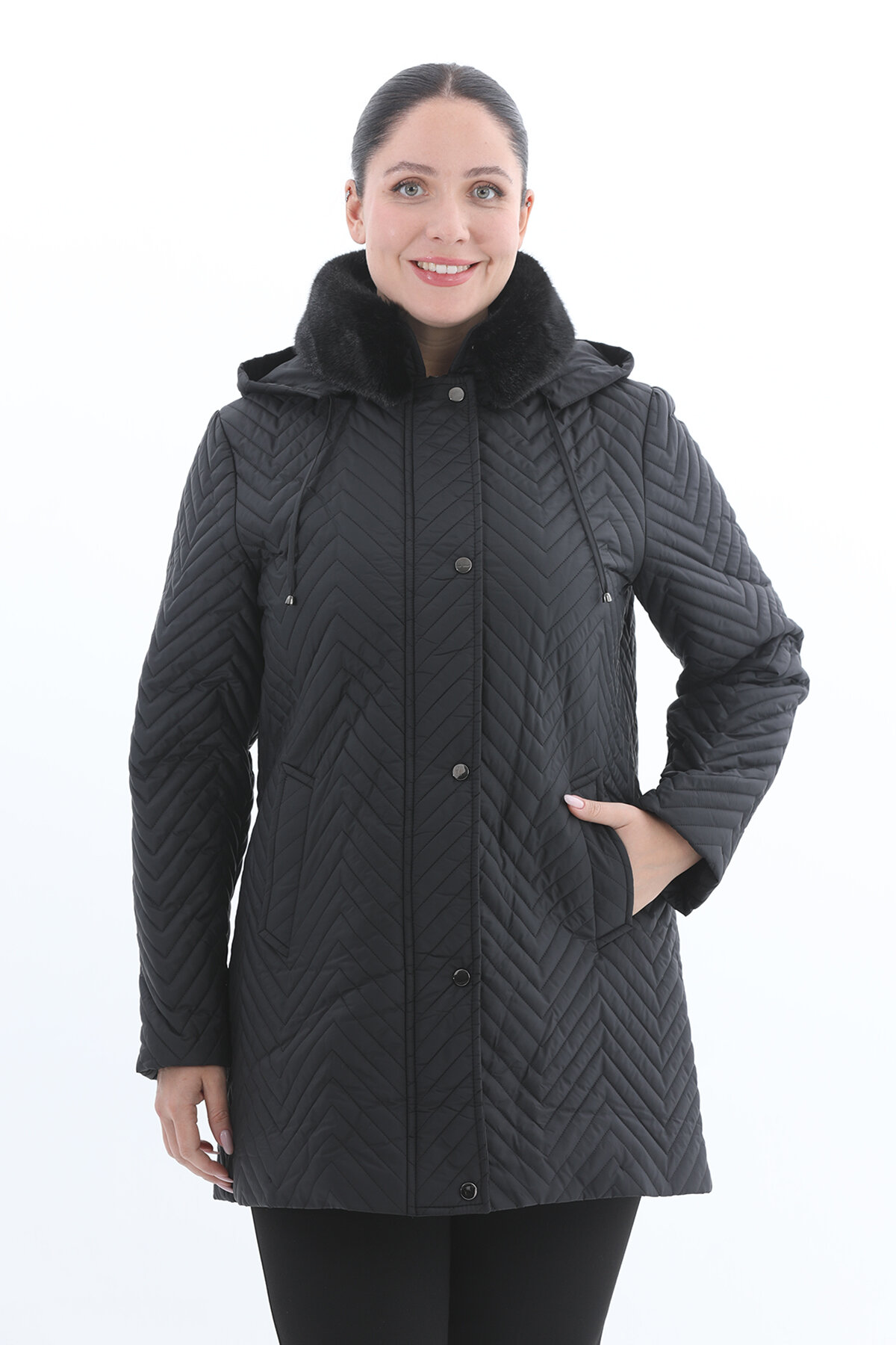 Shefame Kadın Mont 2524BK109213