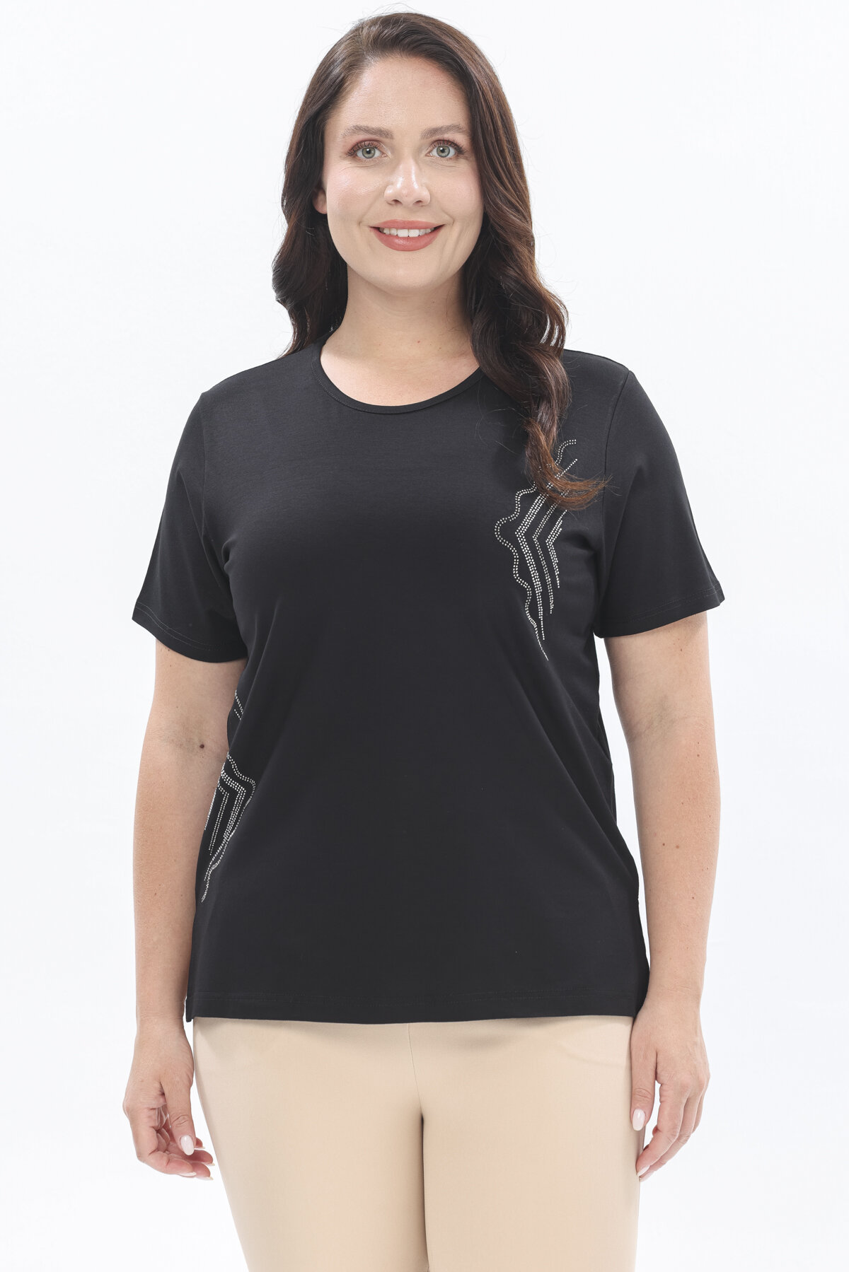 Shefame Kadın Kısa Kollu Bluz 2514BK103807