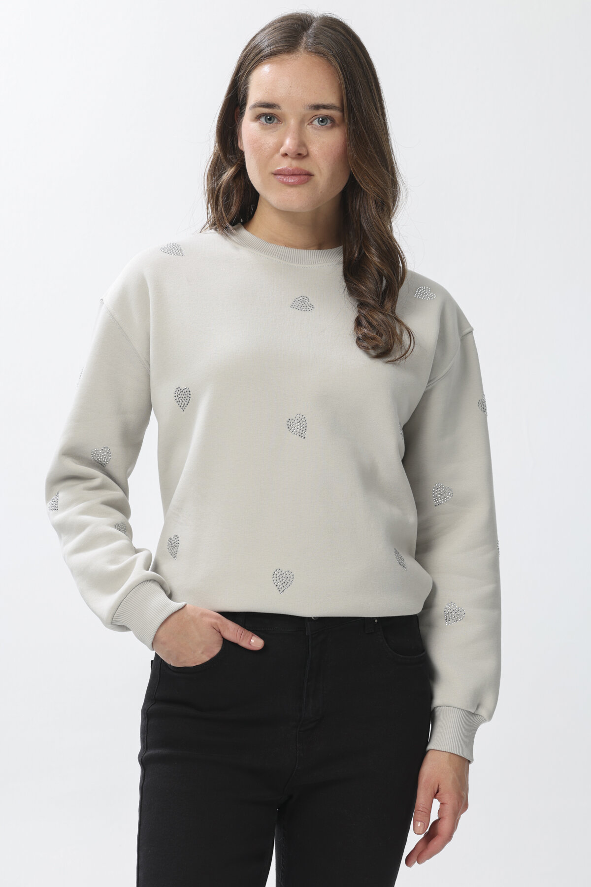 First Company Denim Kadın Kot Pantolon Skinny B.Beden 2524BS104066.B