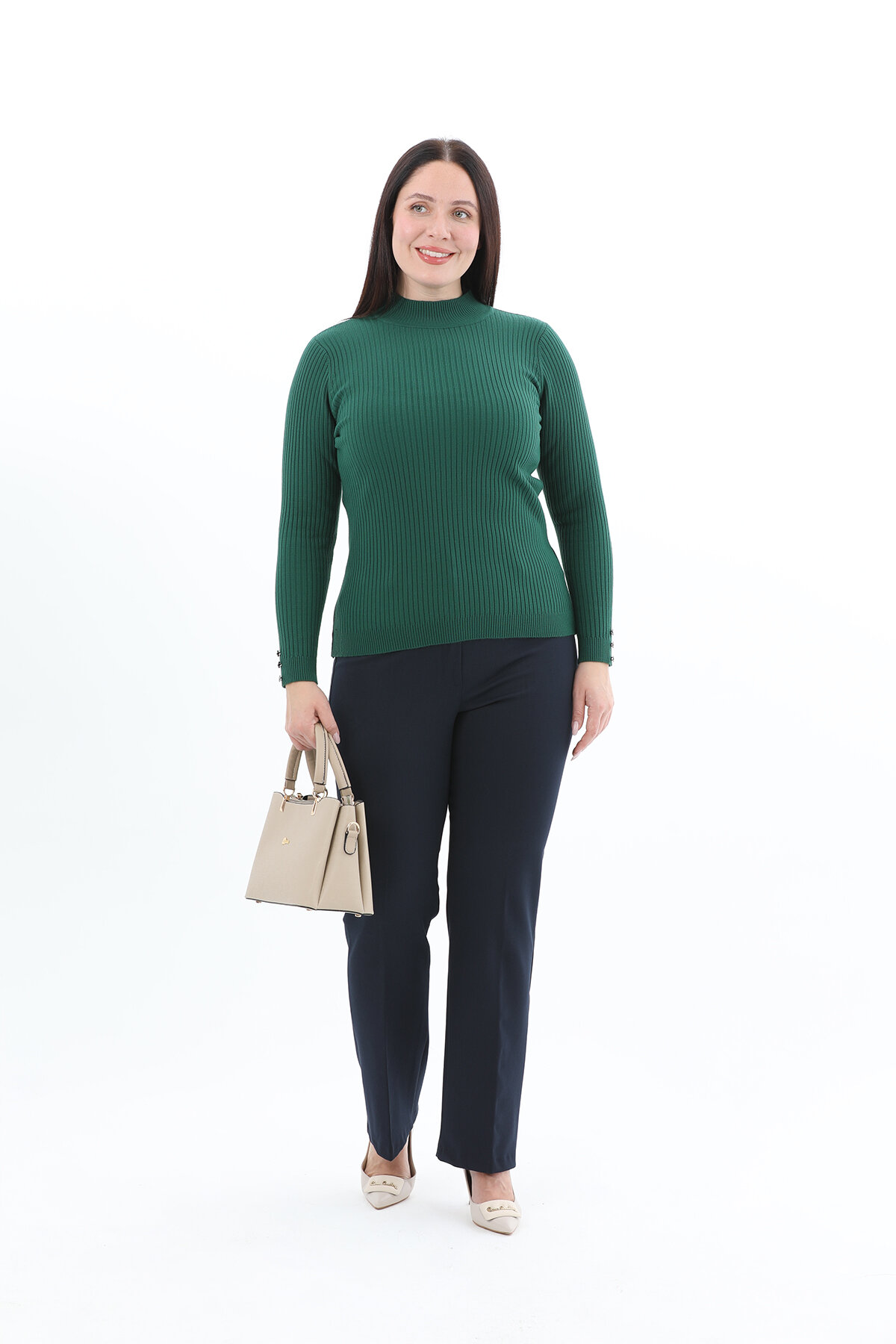 Shefame Kadın Kazak 2524BK110003.Ybl