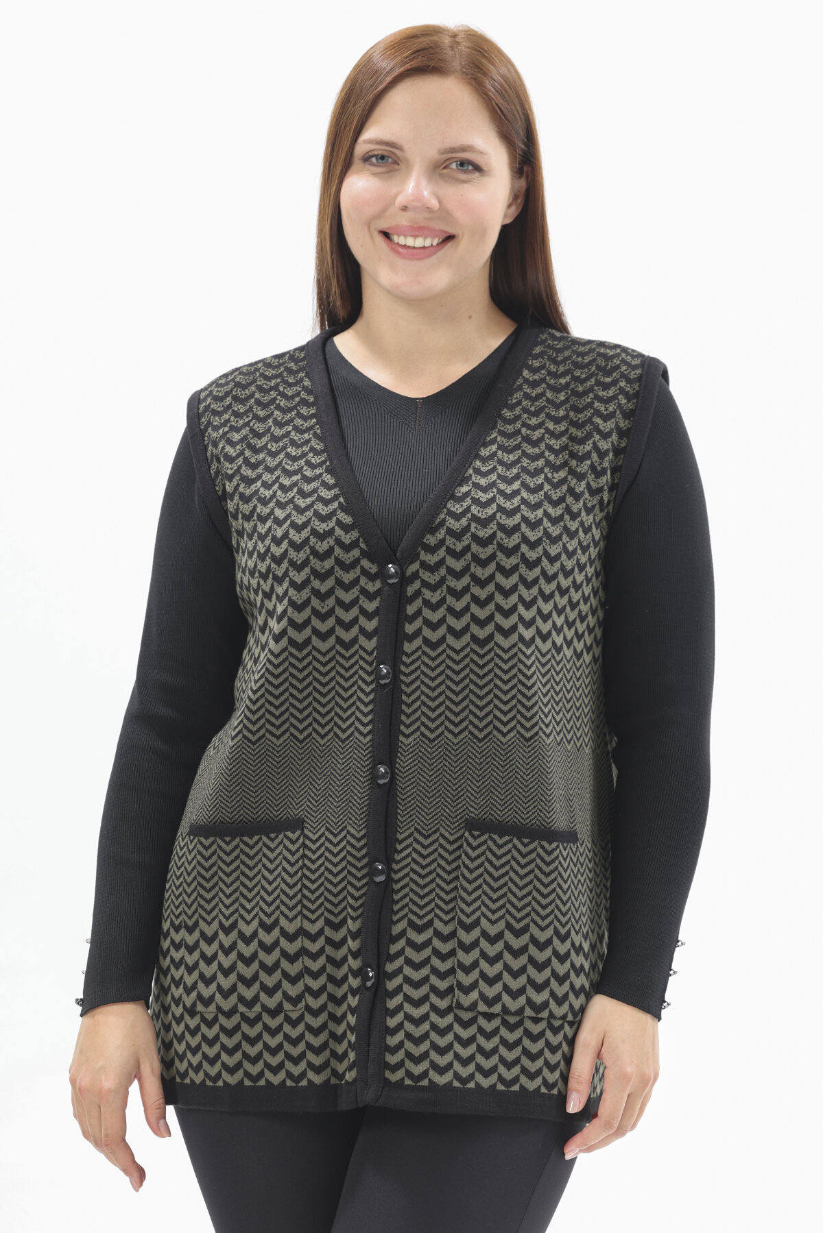 Shefame Kadın Kısa Yelek 2524BK114008