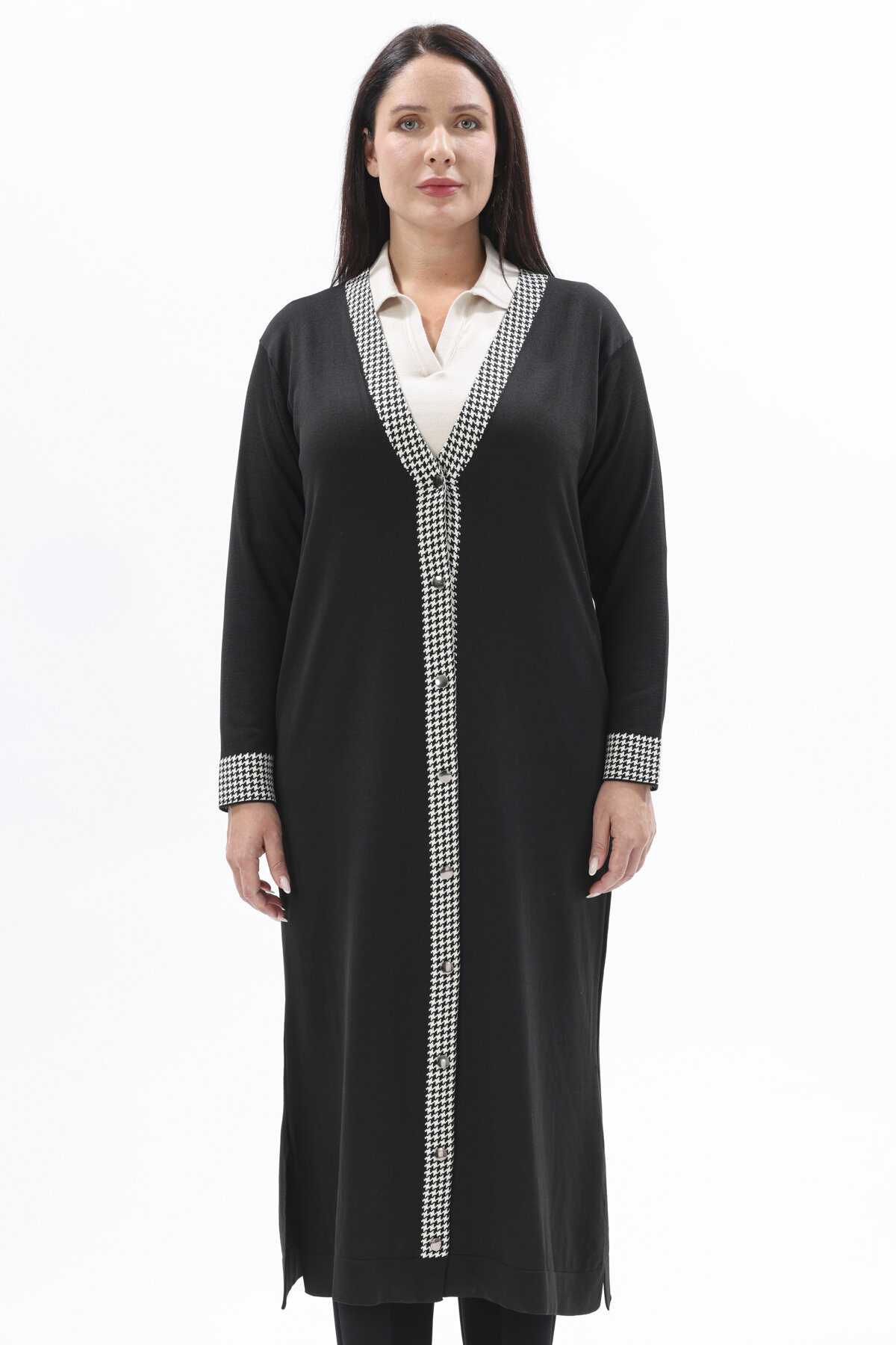 Shefame Kadın Uzun Spor Ceket 2524BK102014