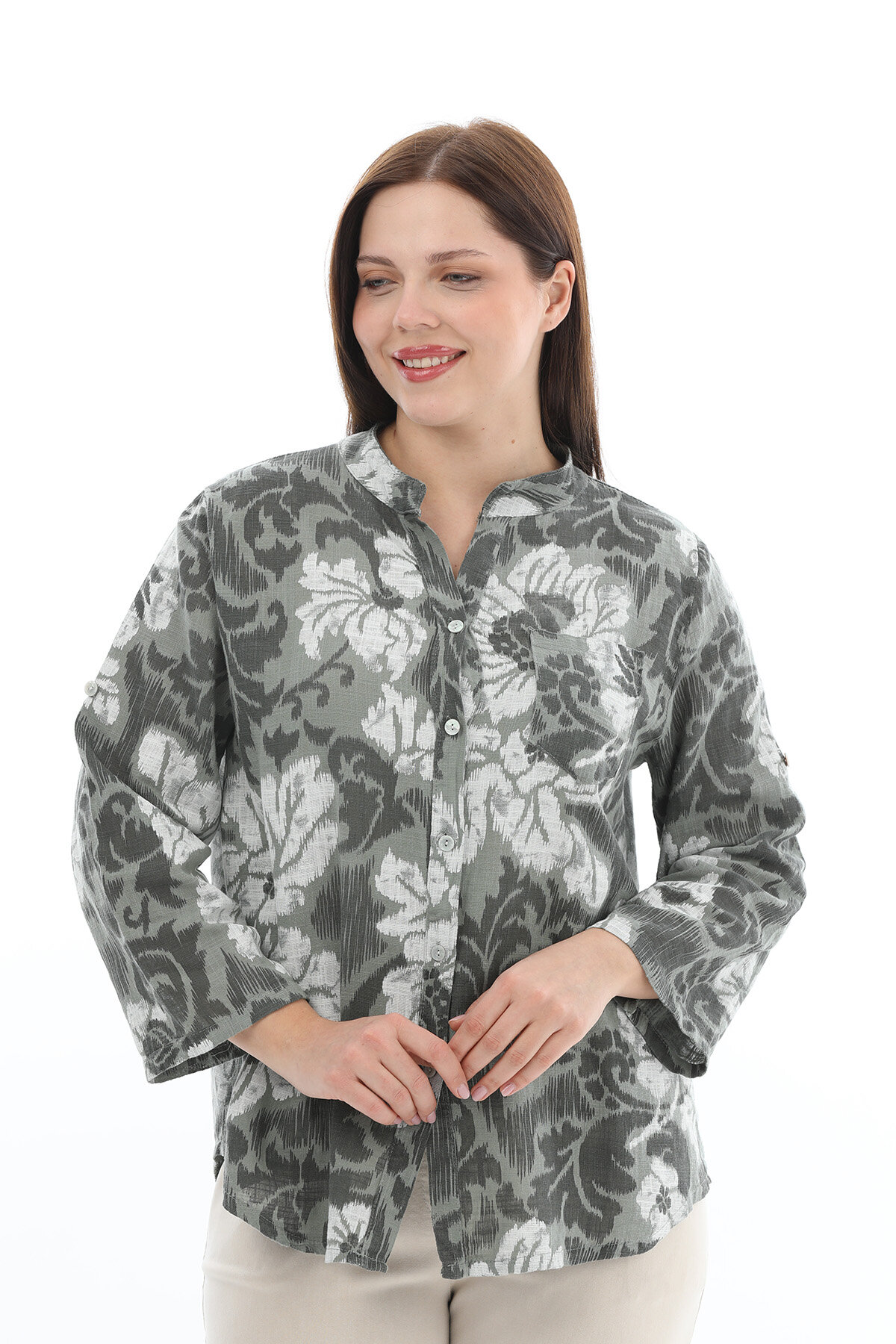 Shefame Kadın Gömlek 2614KK108045