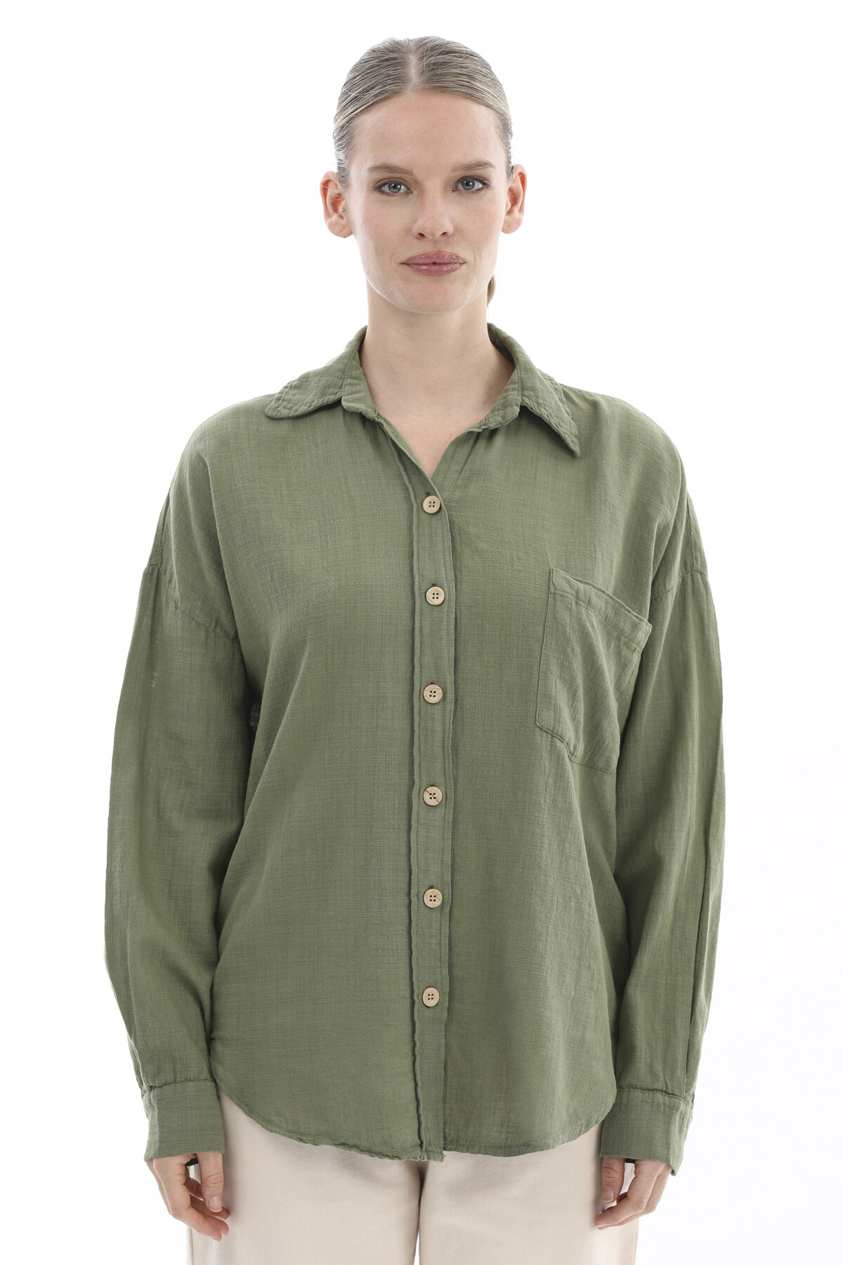 First Company Kadın Gömlek 2614KS108608