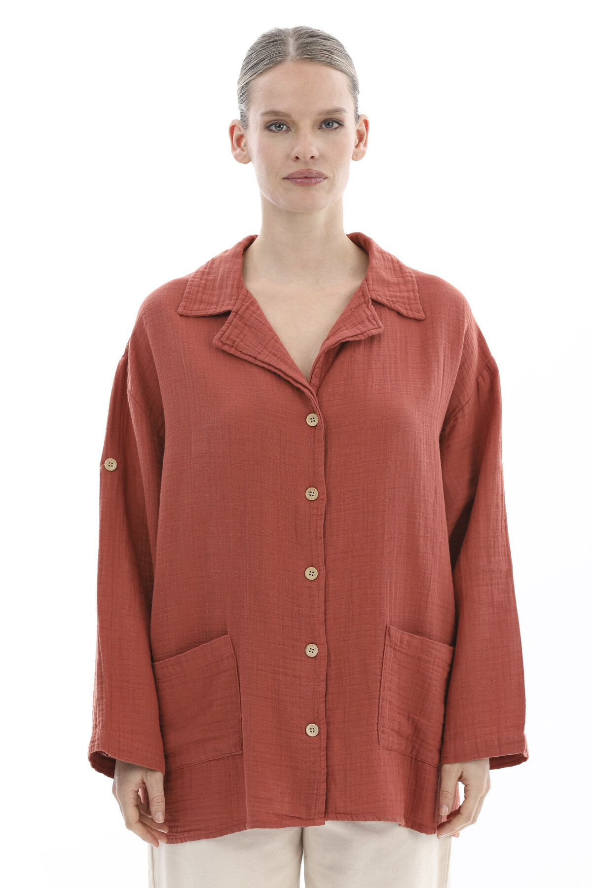 First Company Kadın Gömlek 2614KS108664