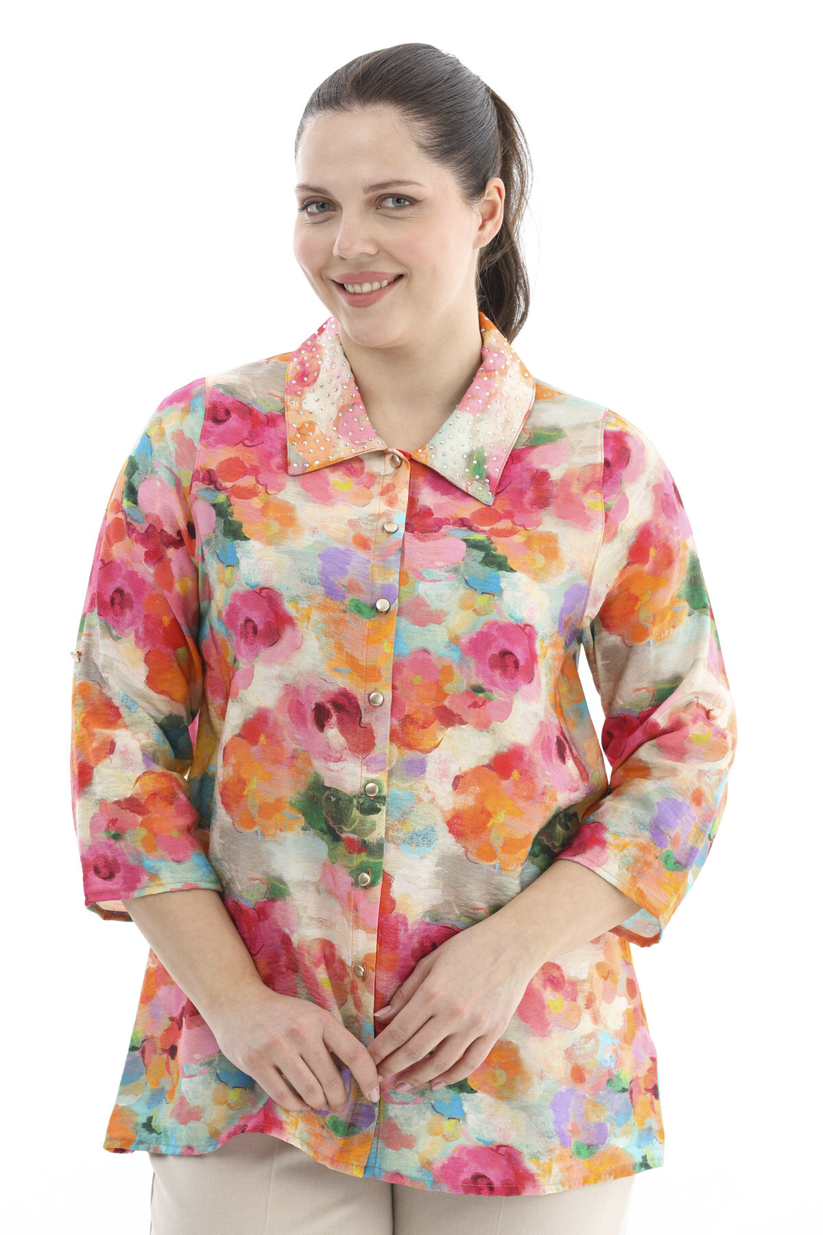 Shefame Kadın Gömlek 2614KK108116