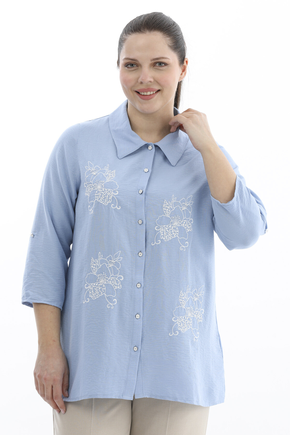 Shefame Kadın Gömlek 2614KK108161