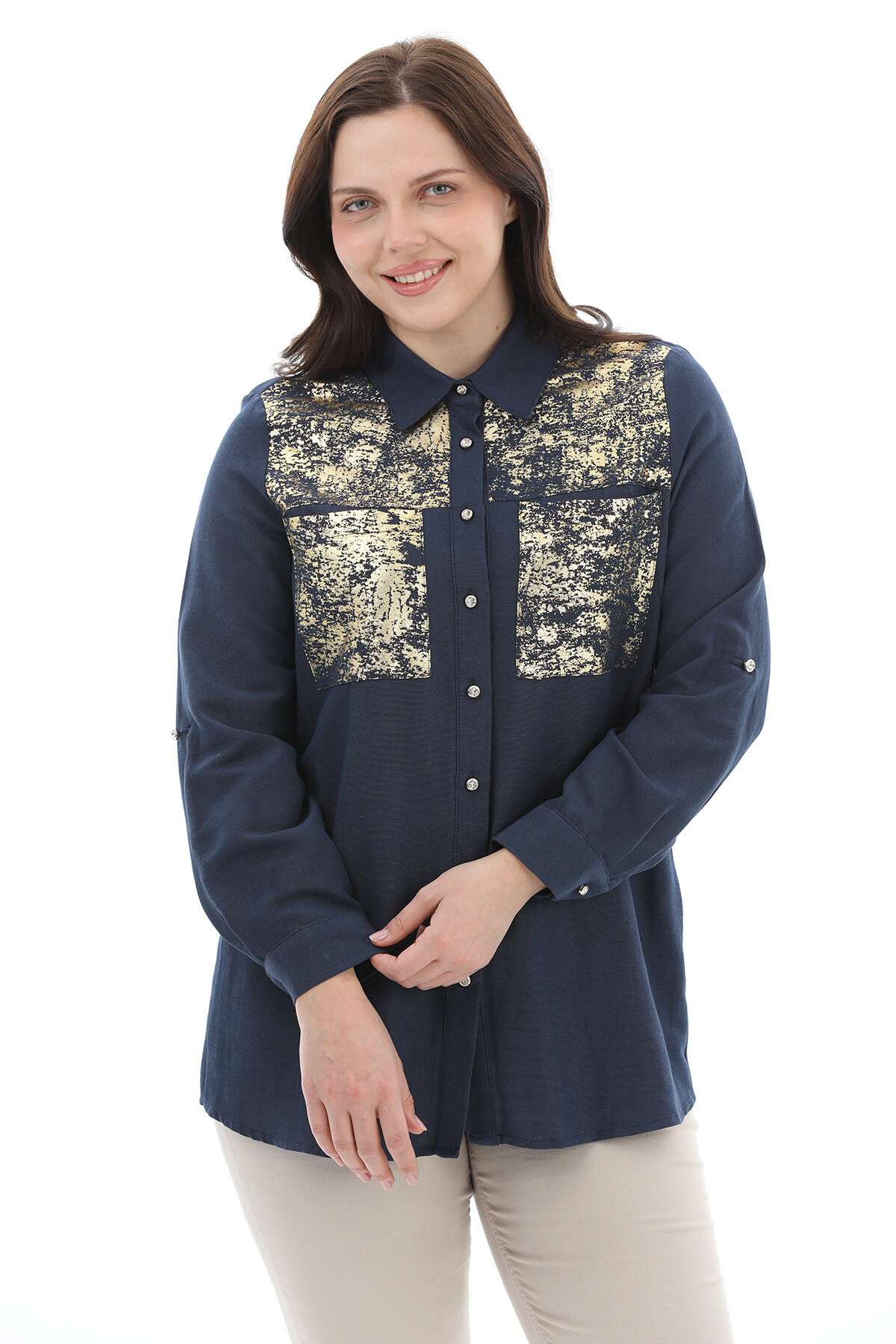 Shefame Kadın Gömlek 2614KK108713