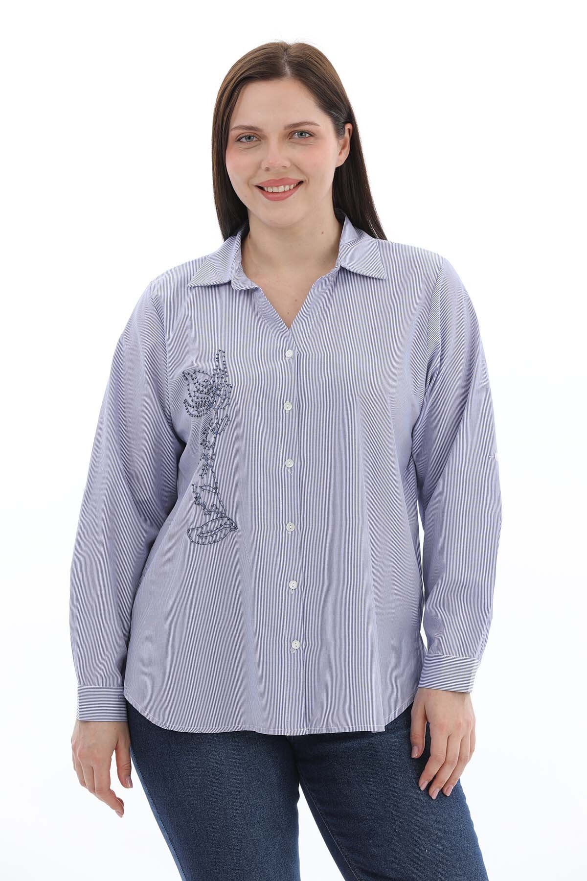 Shefame Kadın Gömlek 2614KK108802