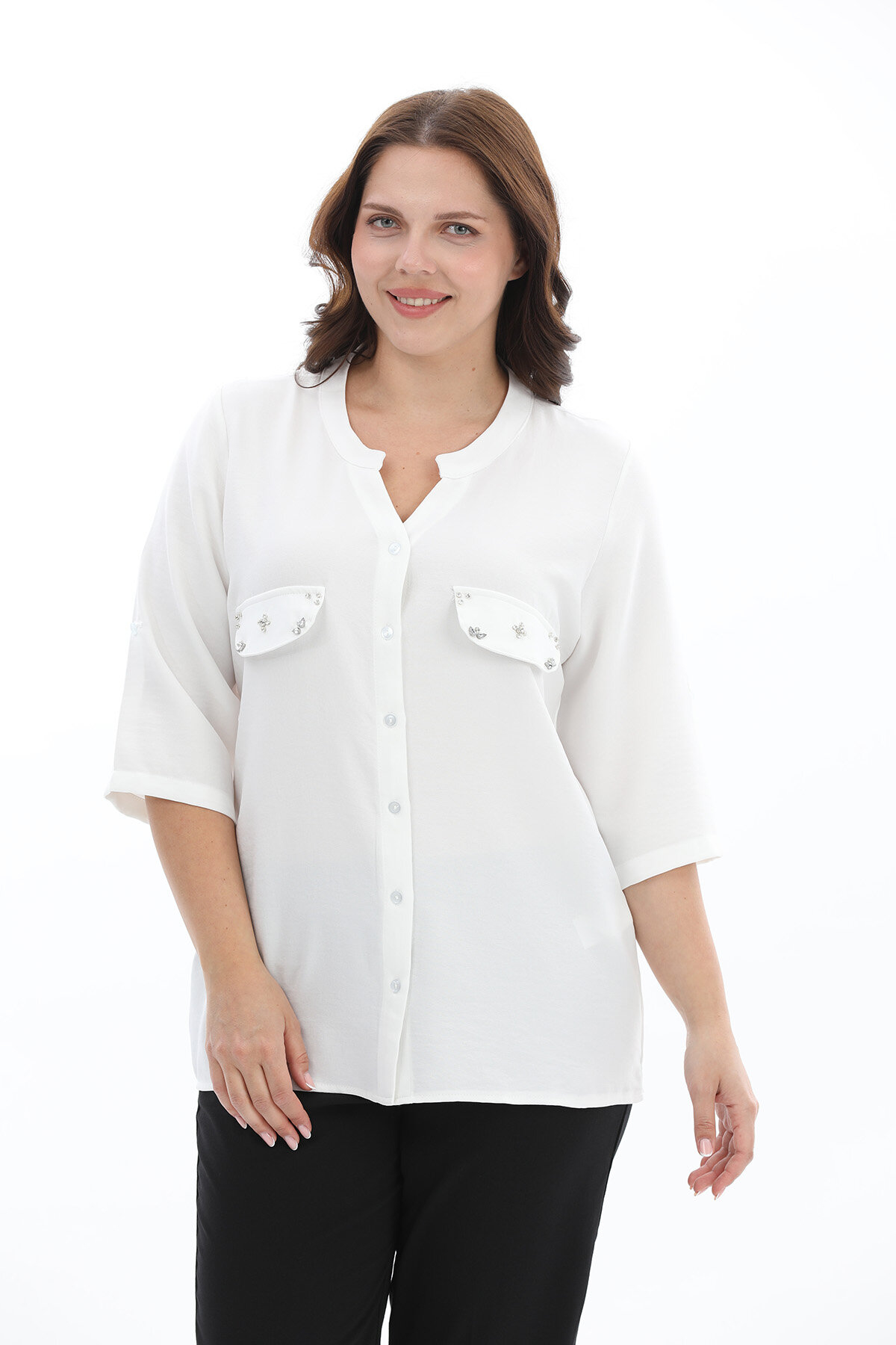 Shefame Kadın Gömlek 2614KK108121