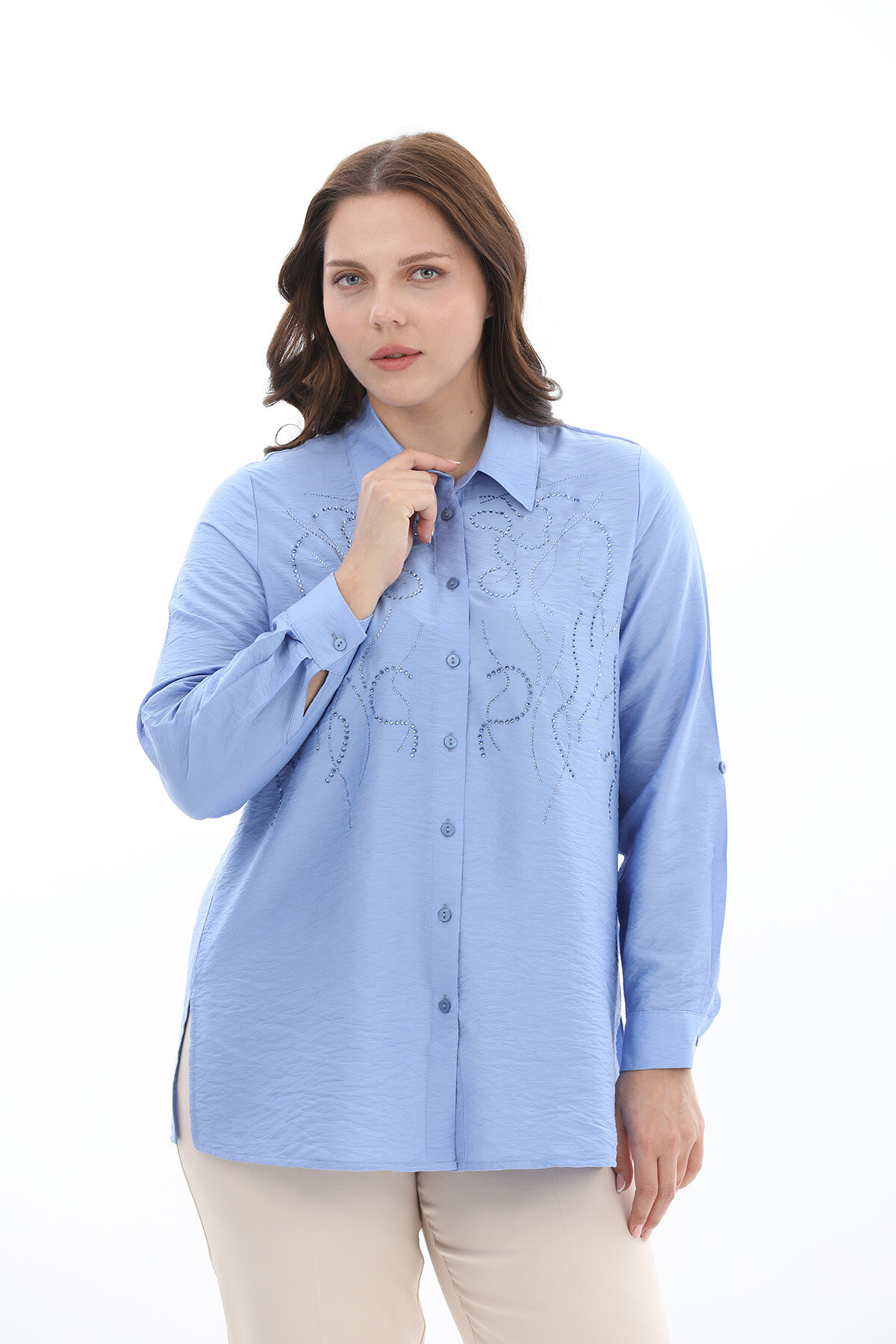 Shefame Kadın Gömlek 2614KK108358