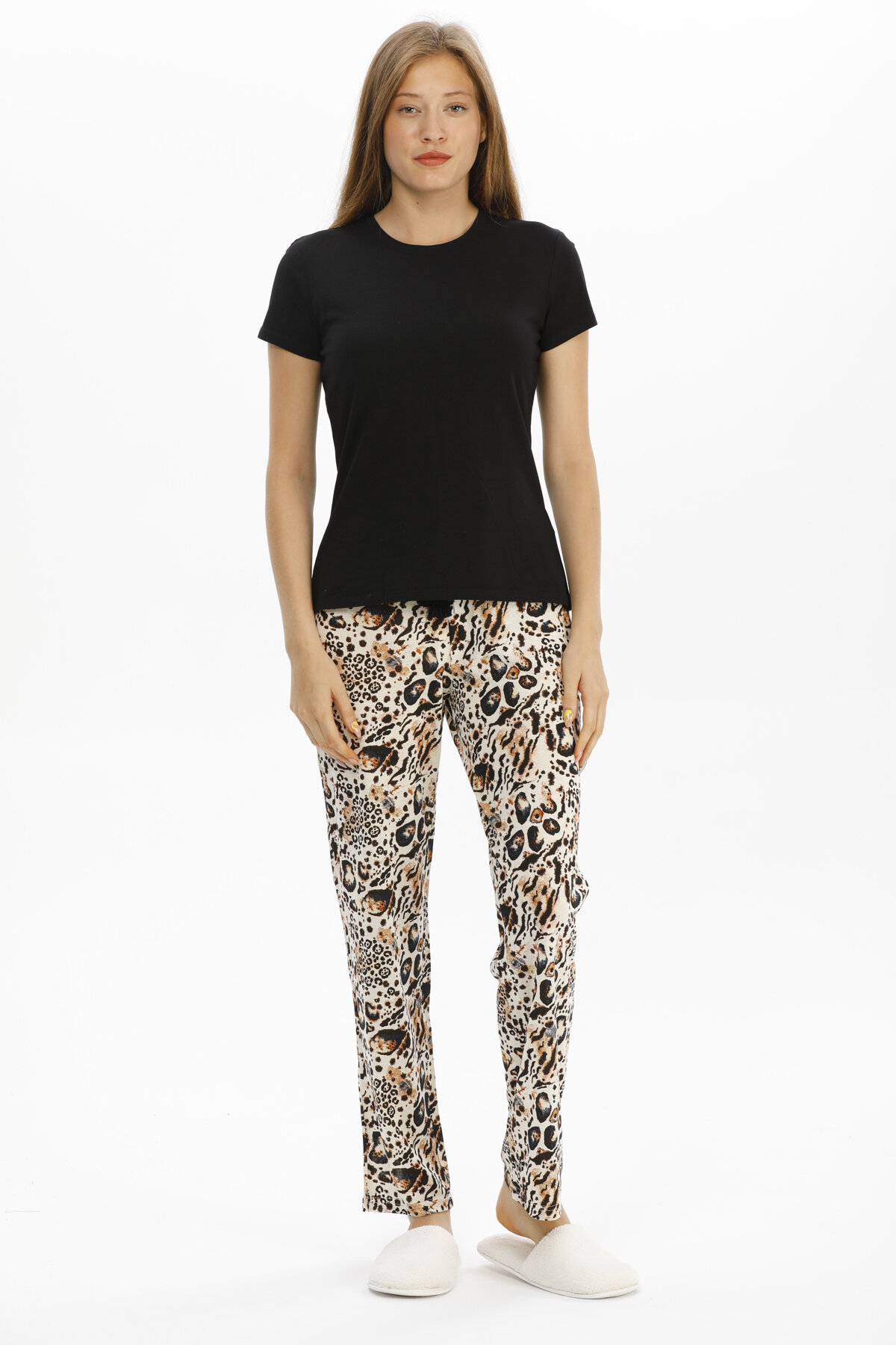 Shefame Kadın Tek Alt 2213X11003LY LEOPAR