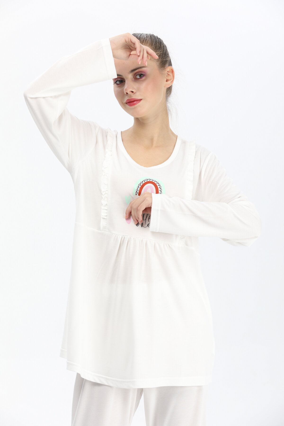 Shefame Hamile Pijama Takım 232PM204LY