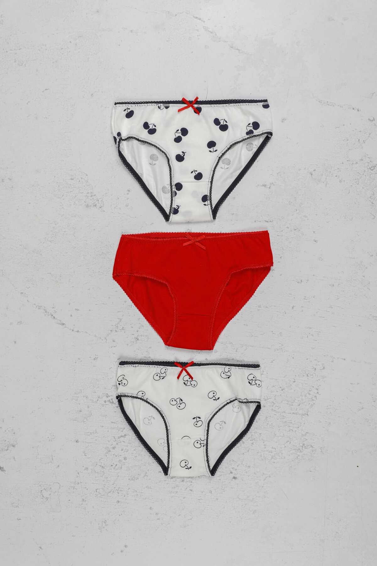 Funfair Kız Çocuk Desenli Üçlü Külot 2223K13MD