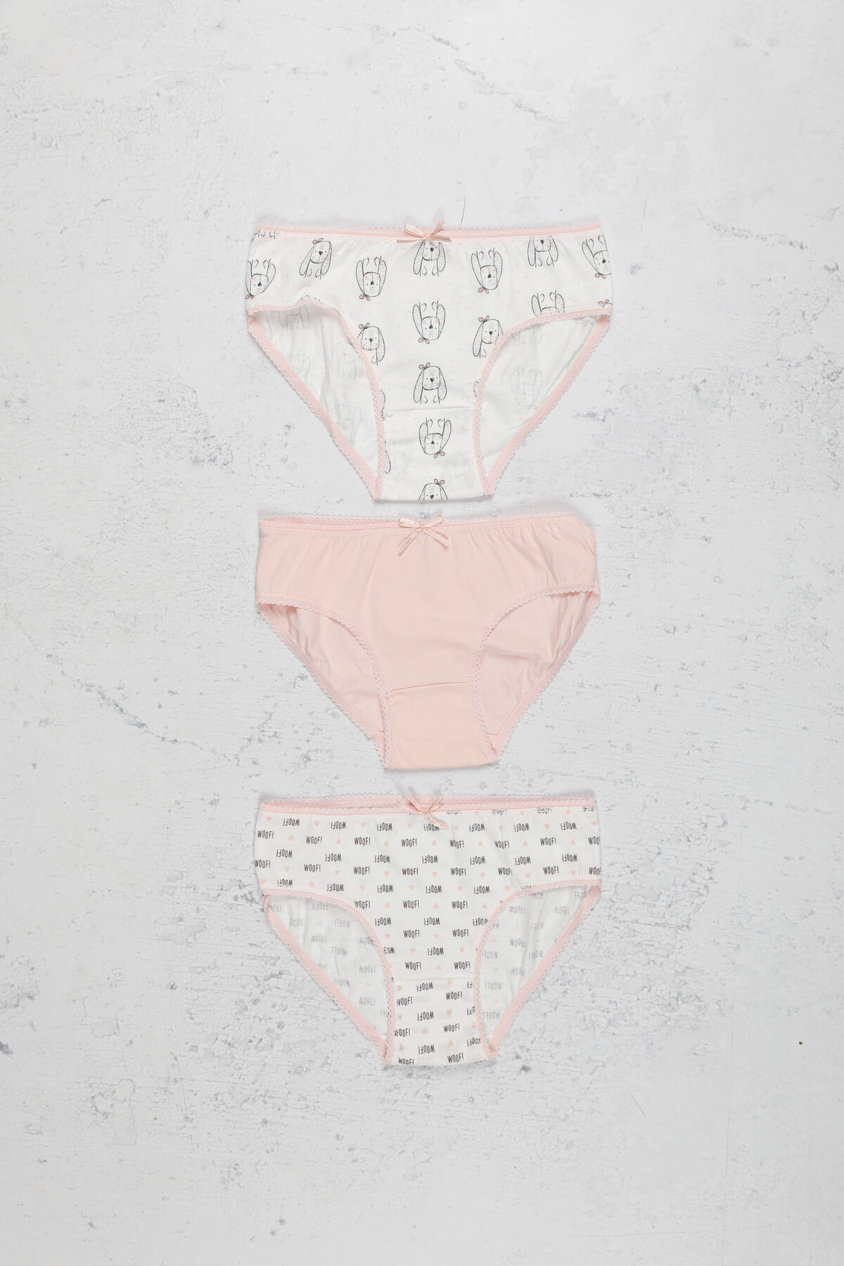 Funfair Kız Çocuk Desenli Üçlü Külot 2223K15MD