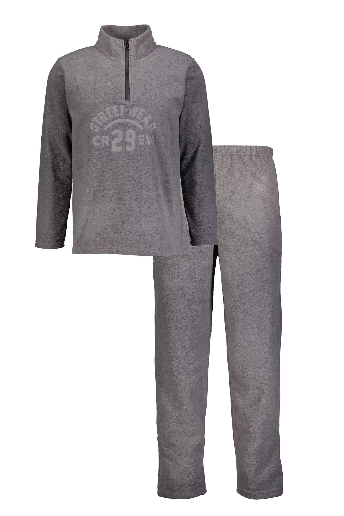 First Company Kısa Fermuarlı Casual Polar Takım 233EP6003PI