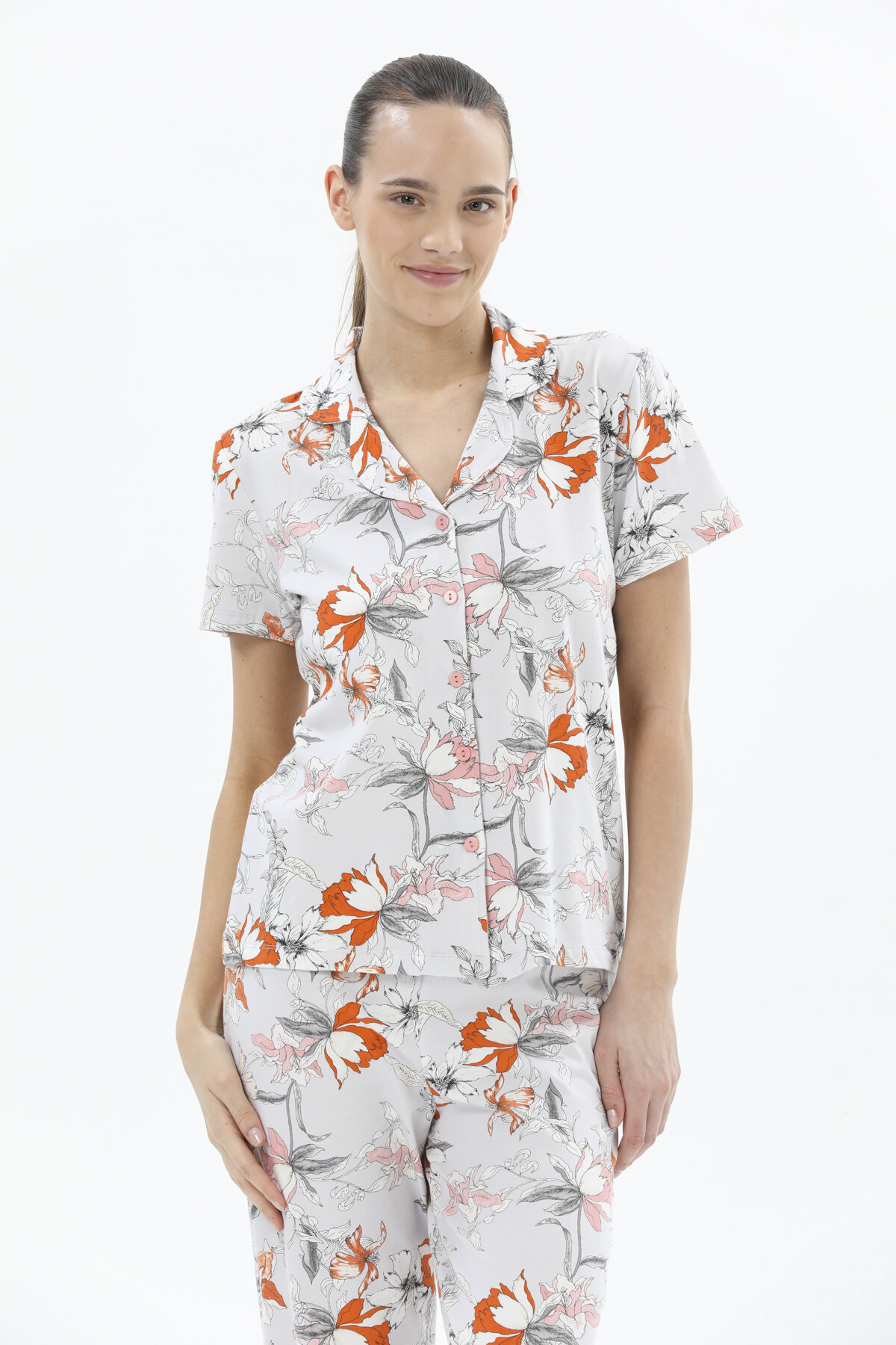 Shefame Gömlek Pijama Takımı 24KP002IT