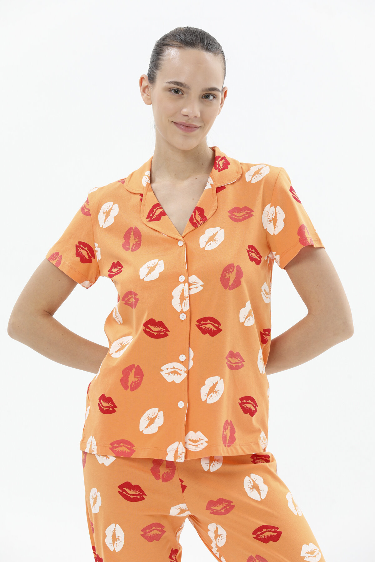 Shefame Gömlek Pijama Takımı 24KP006IT