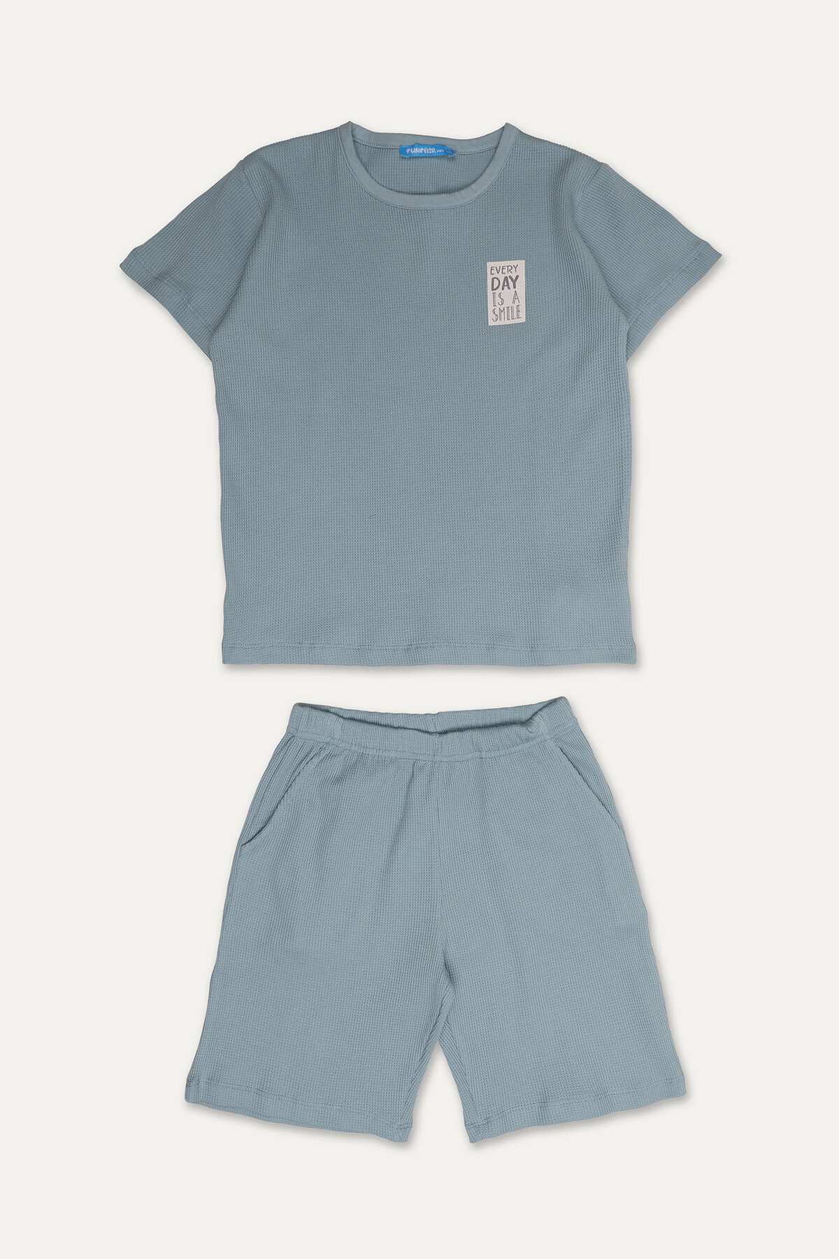 Funfair Erkek Çocuk Bisiklet Yaka Kısa Kollu Şort Takımı 251EC03SV