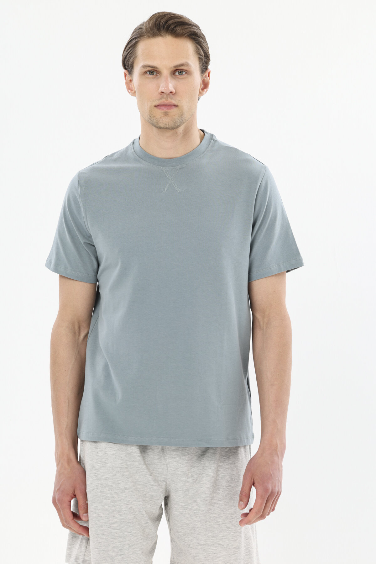 Finesuits Bisiklet Yaka Kısa Kollu Süprem Şort Takımı 251E17SV