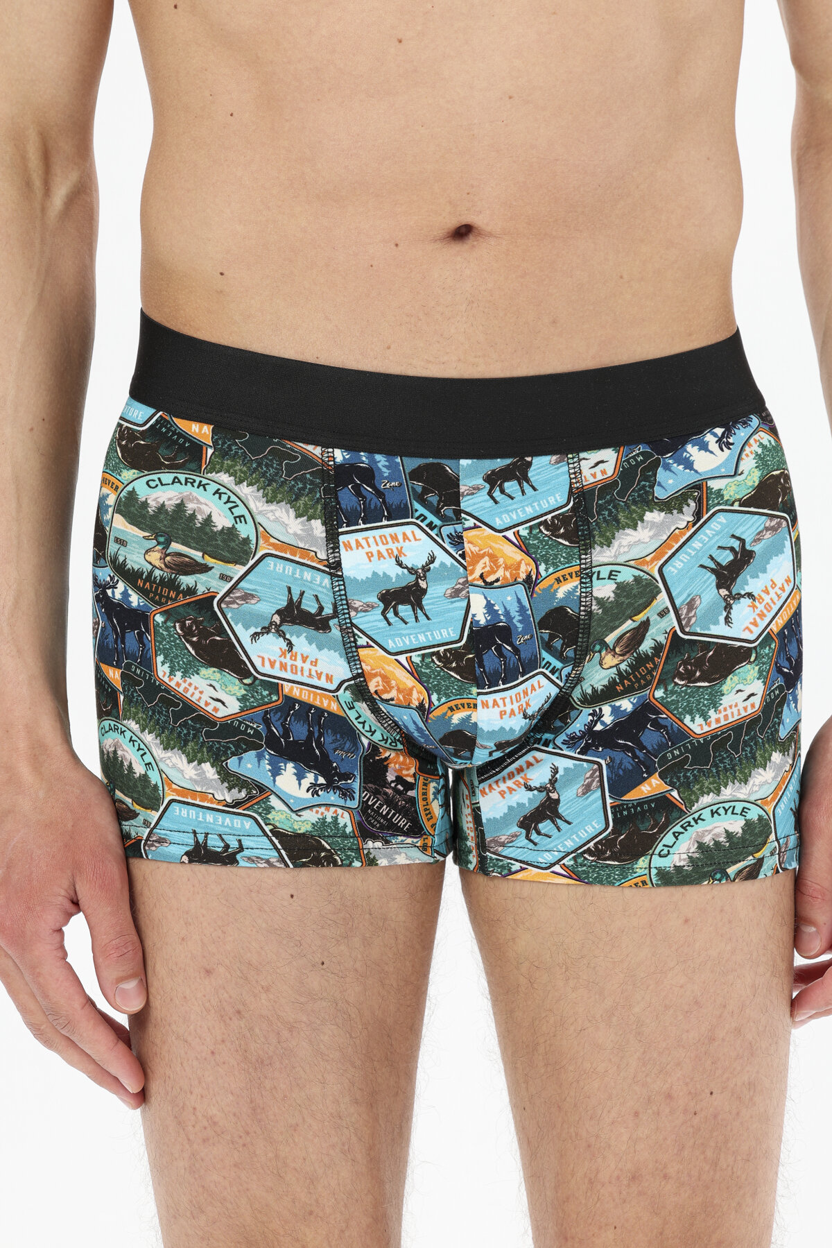 First Company Erkek Macera Temalı Baskılı Boxer 251E202NR