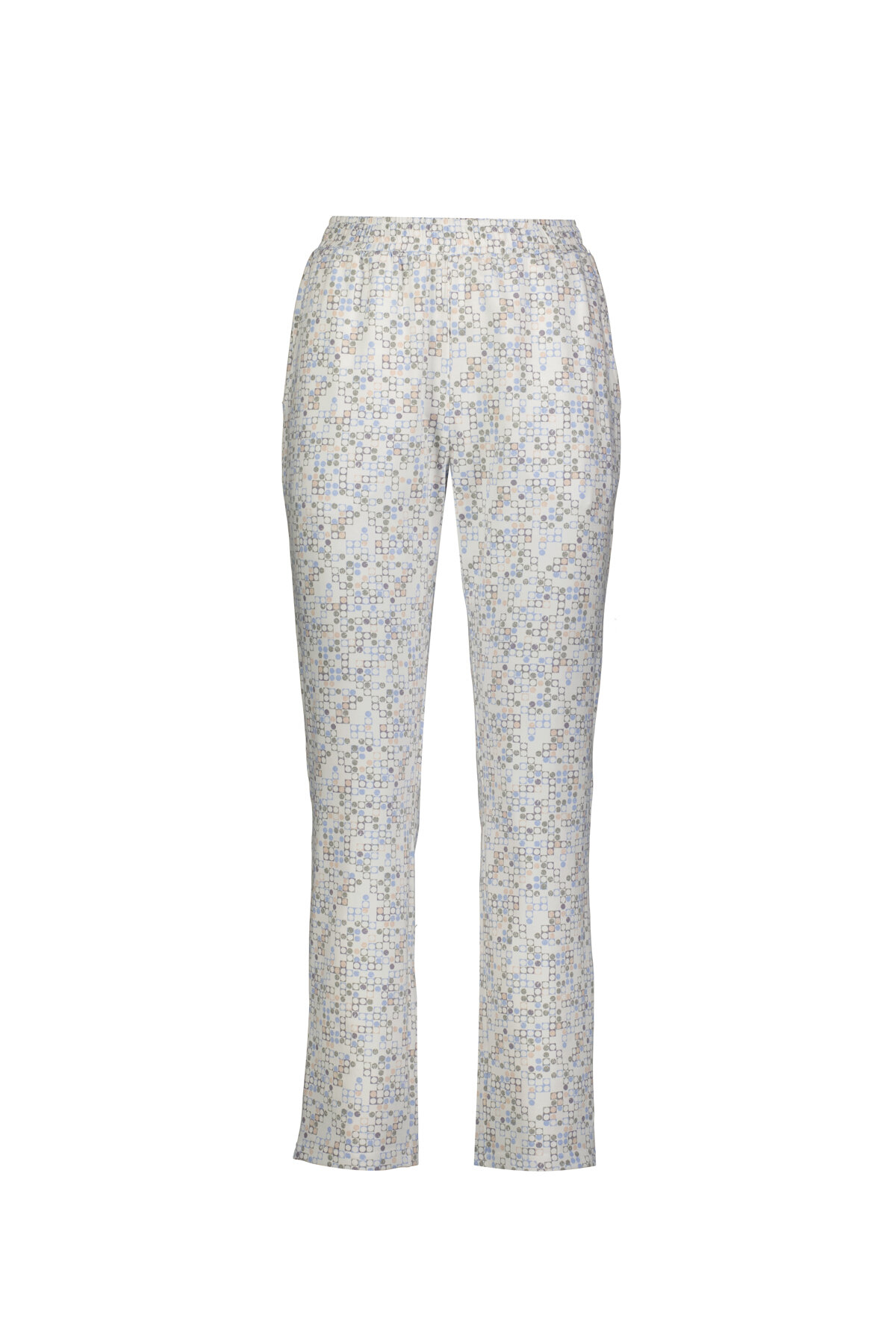 Shefame Kadın Nokta Baskılı Likralı Süprem Pijama Altı 251KTA10HY