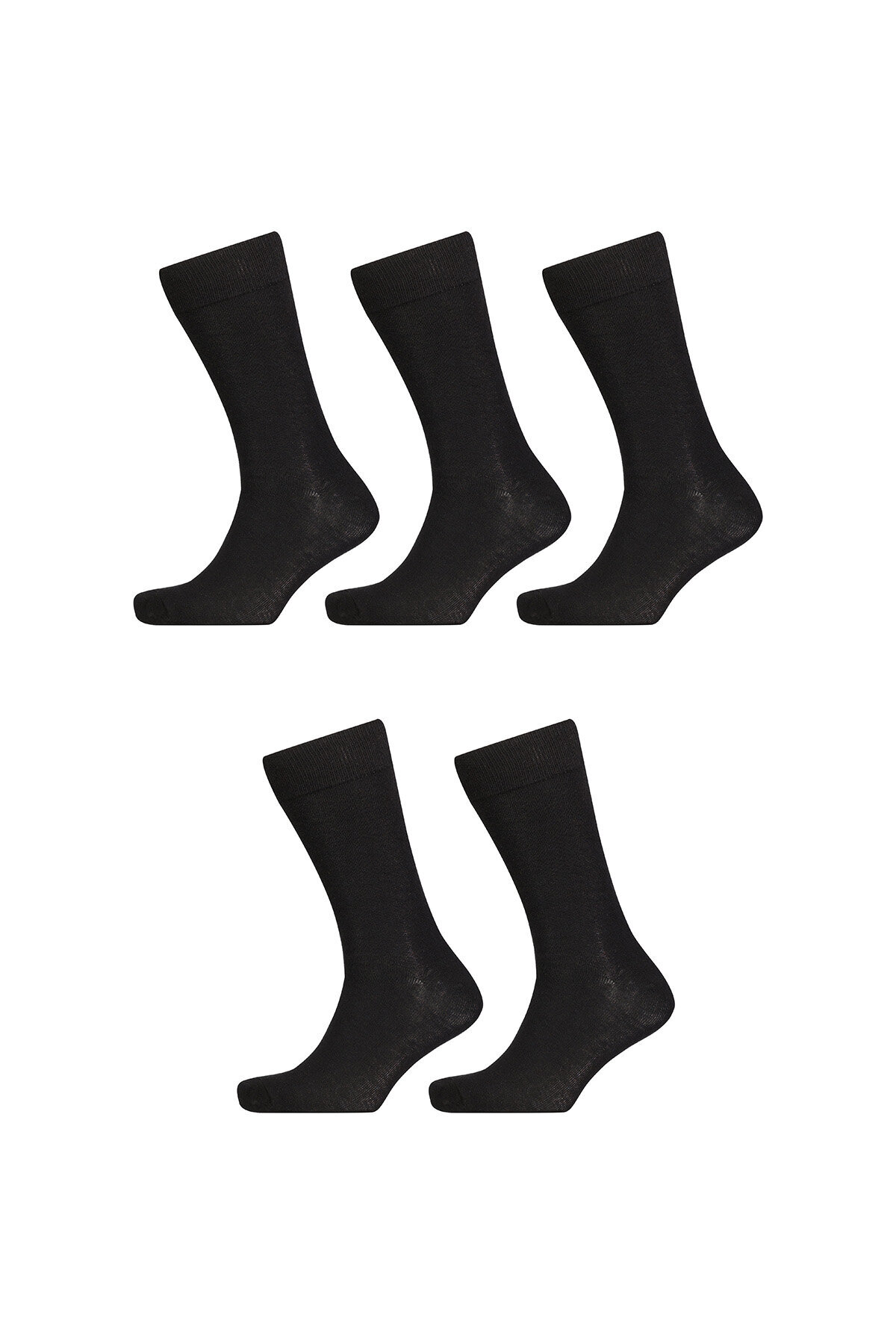 First Company Erkek Beşli Lastiksiz Pamuklu Soket Çorap 251E101SK