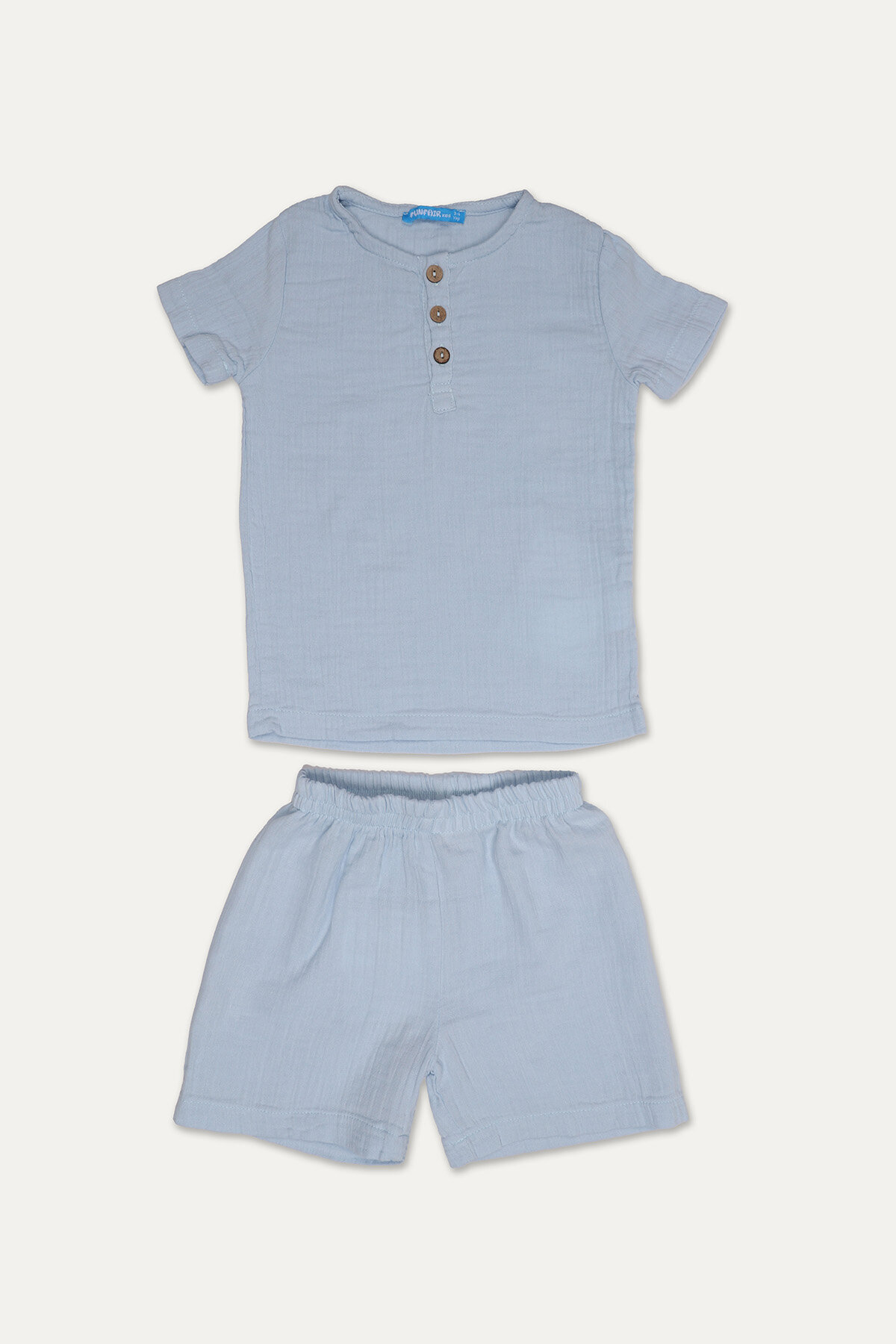 Funfair Erkek Çocuk Kısa Kollu Müslin Şort Takım 251EC1OD