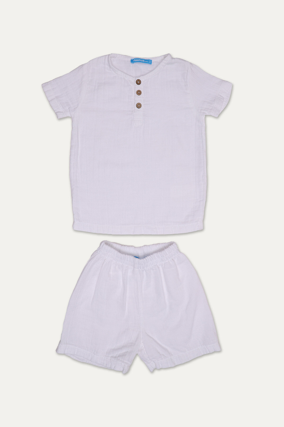 Funfair Erkek Çocuk Kısa Kollu Müslin Şort Takım 251EC1OD