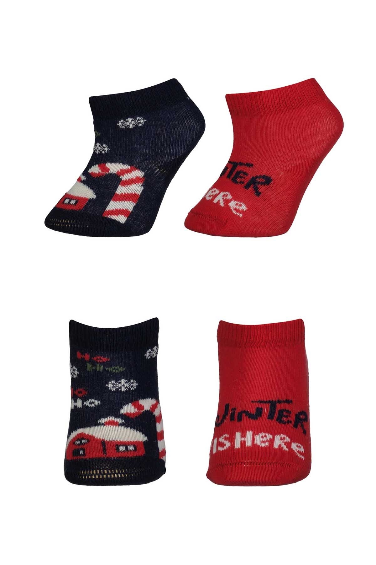 Funfair Erkek Bebek Yılbaşı Çorabı 2026EB26ST