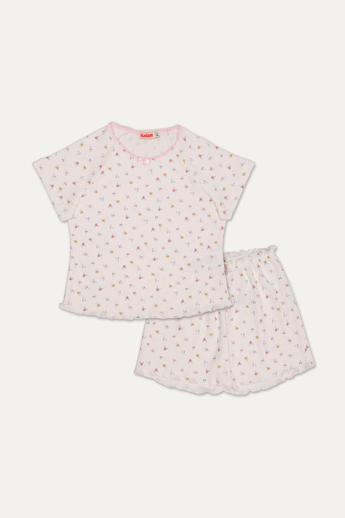 Kız Çocuk Şort Takımı 261KC504SV