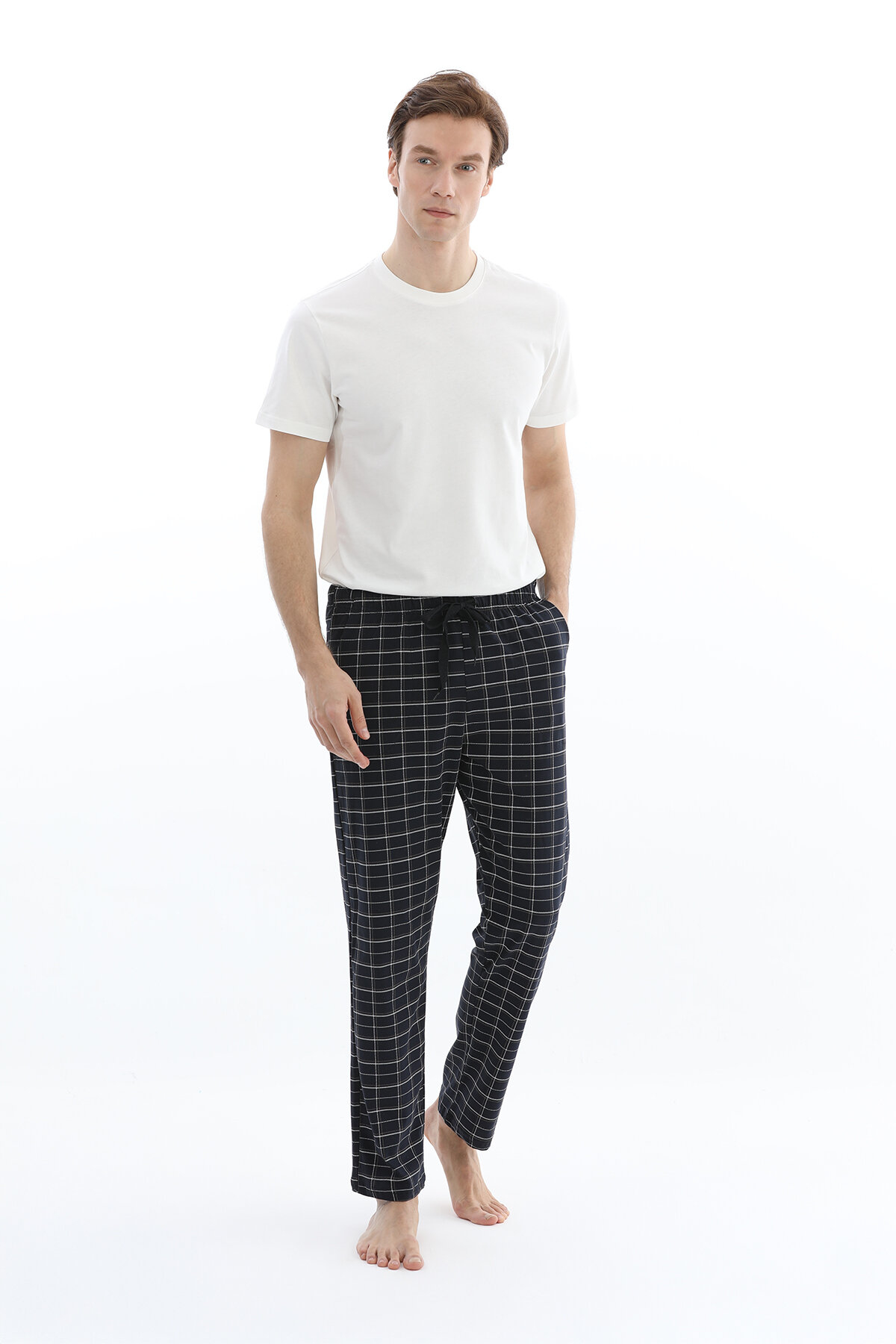 First Company Erkek Desenli Erkek Pijama Altı 261E6005PI