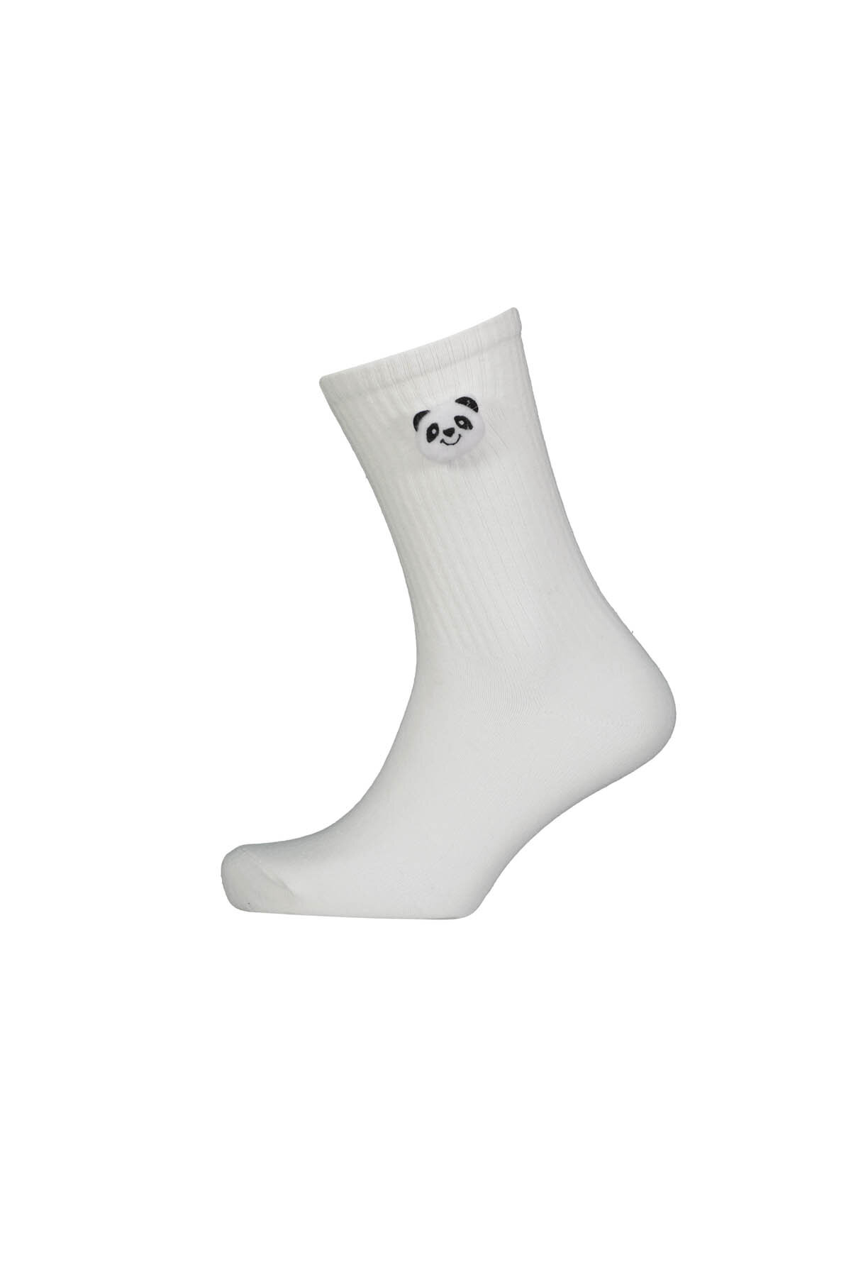 First Company Unisex Panda Aksesuarlı Tekli Çorap 261K1036NC