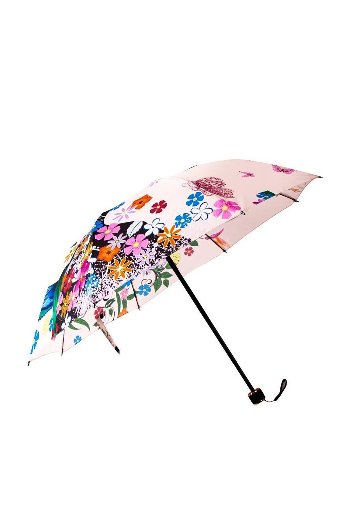 Rainwalker Şemsiye 8 Telli RW-023 Çiçek Desenli