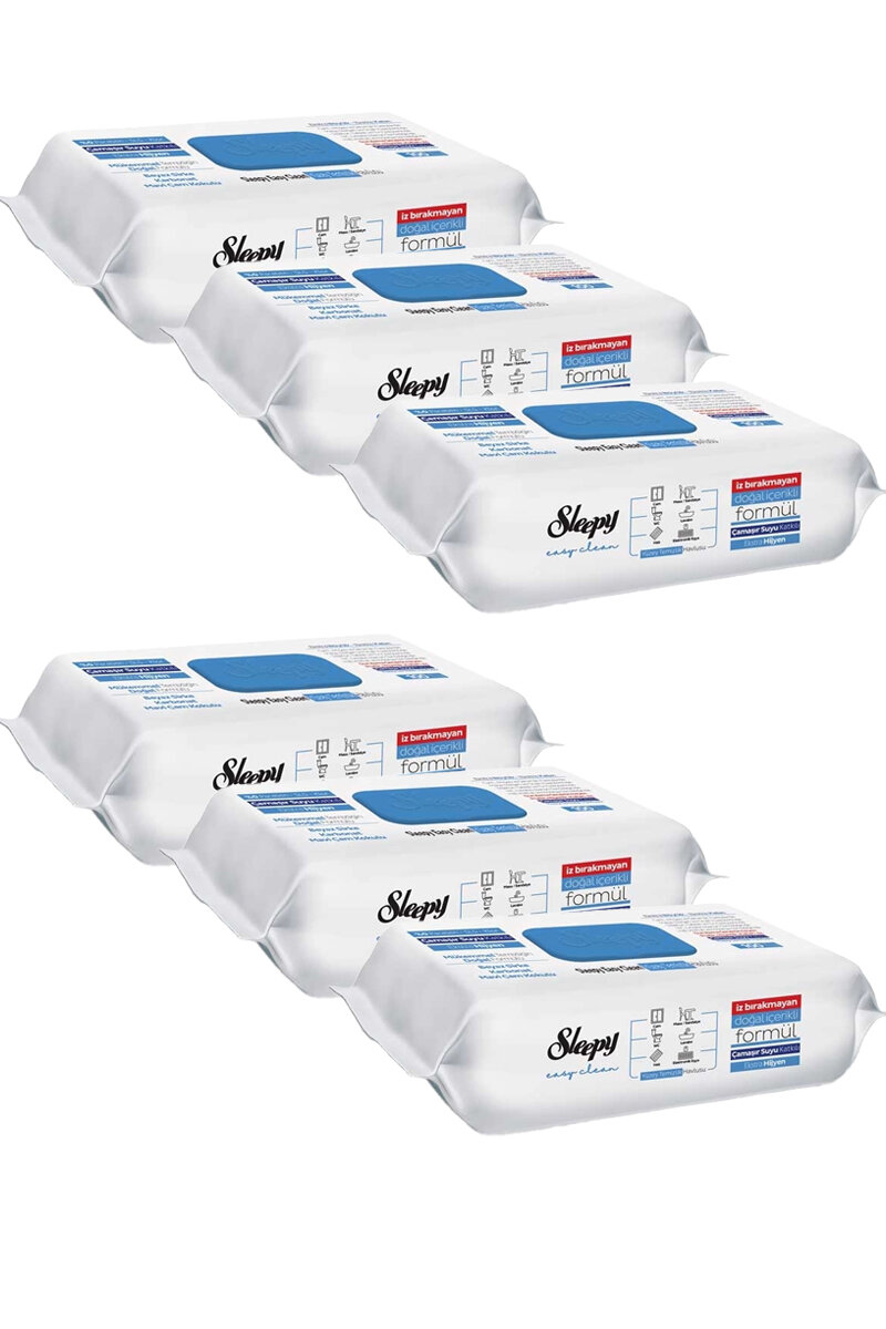 Sleepy Yüzey Temizlik Havlusu Çamaşır Suyu Katkılı 6x100'lü