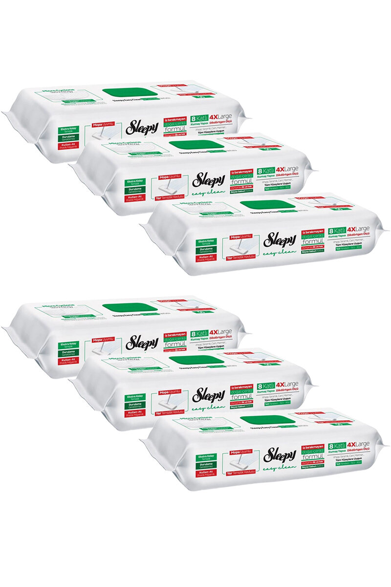 Sleepy Yüzey Temizlik Havlusu Mopa Uygun 6x50'li